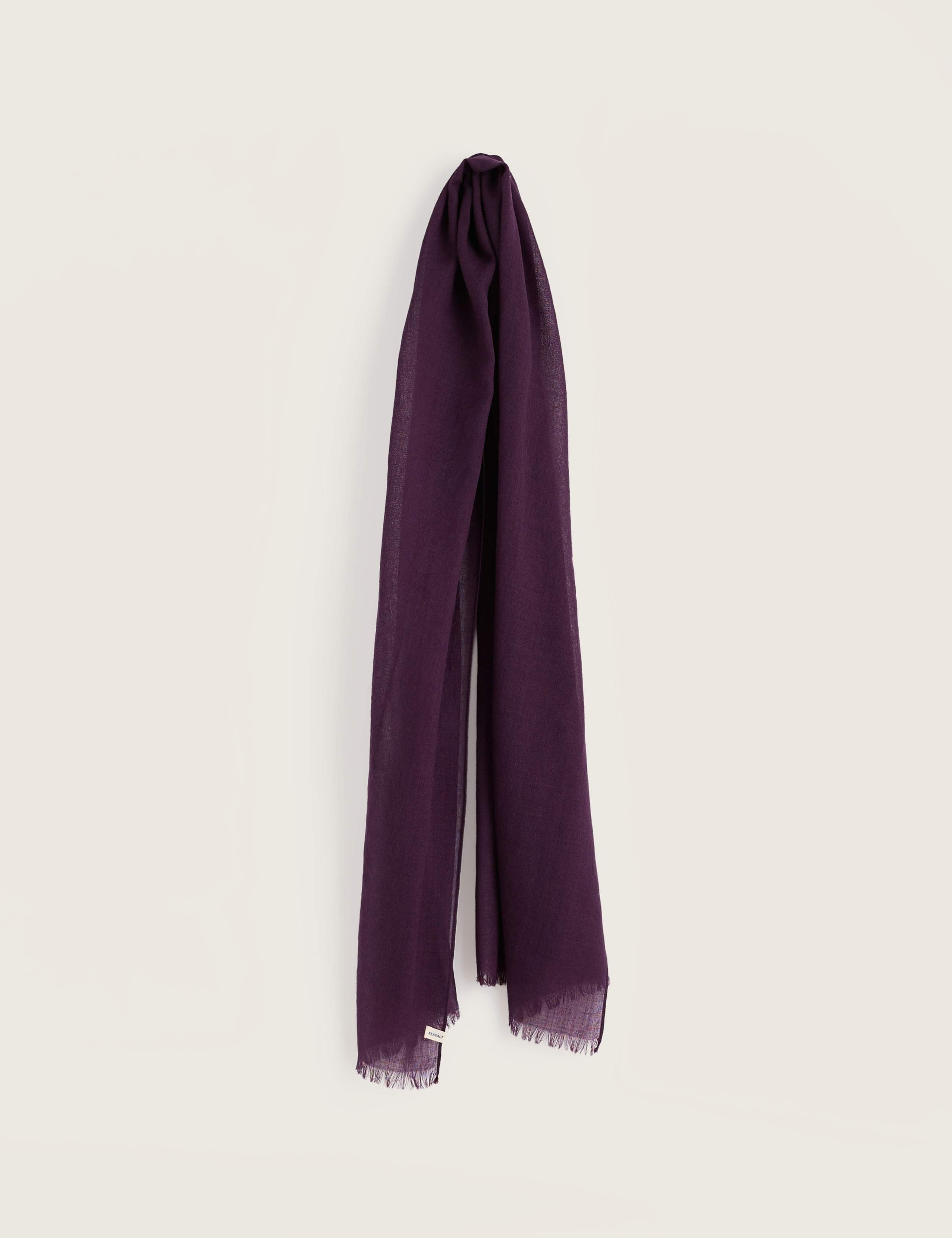 Pure Wool Fringed Scarf 2 of 4