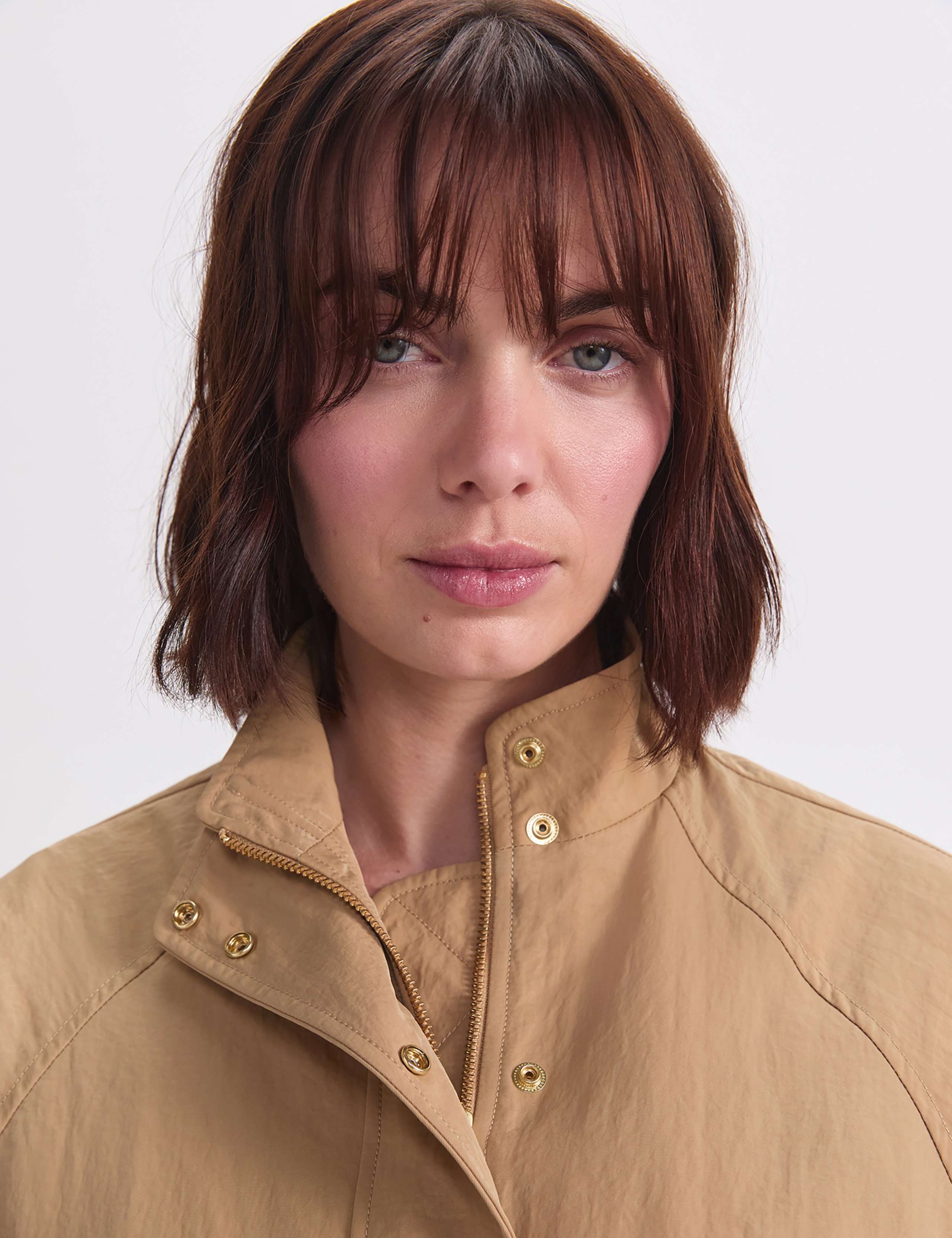Lightweight Funnel Neck Windcheater Jacket 7 of 7