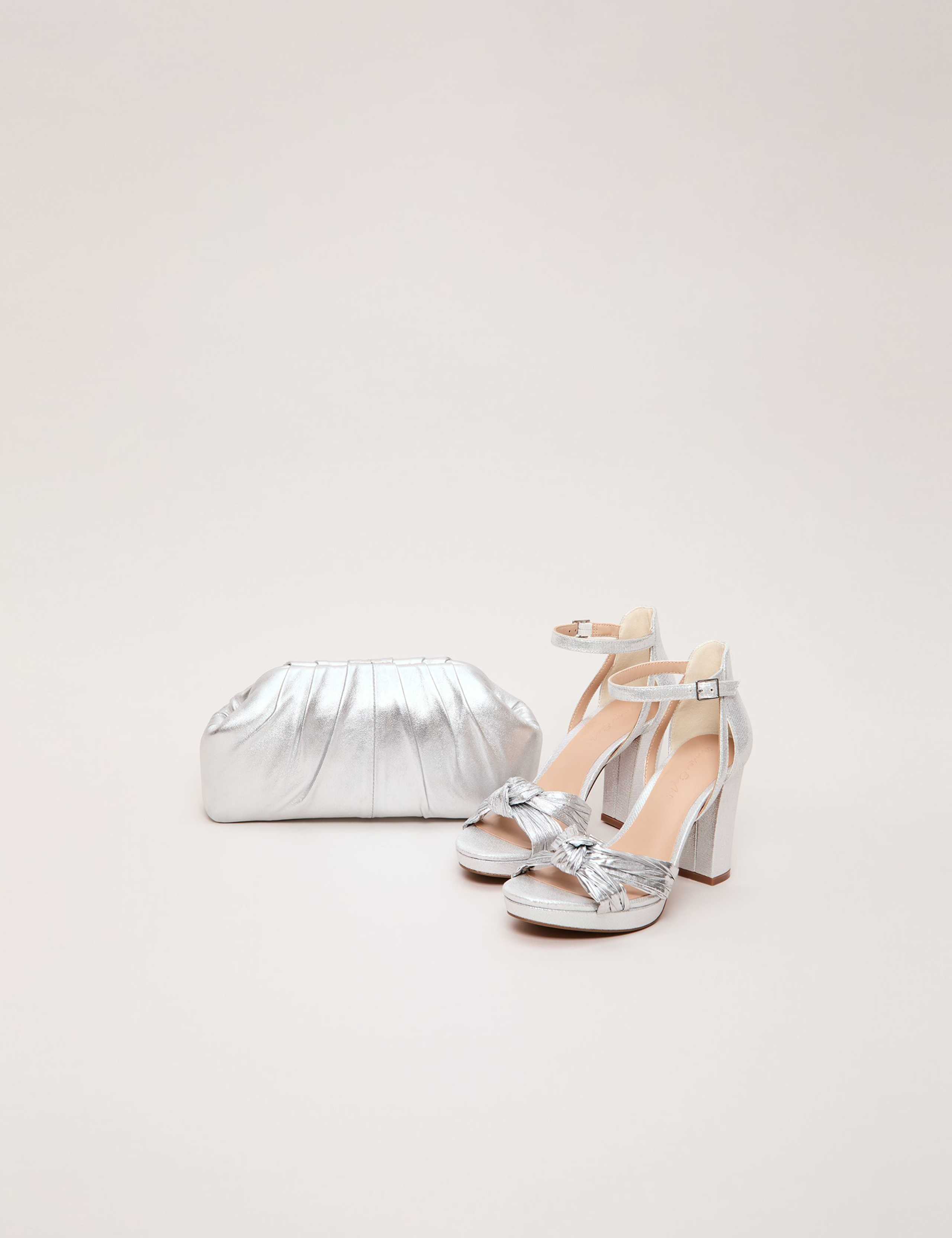 Metallic Platform Sandals 2 of 9