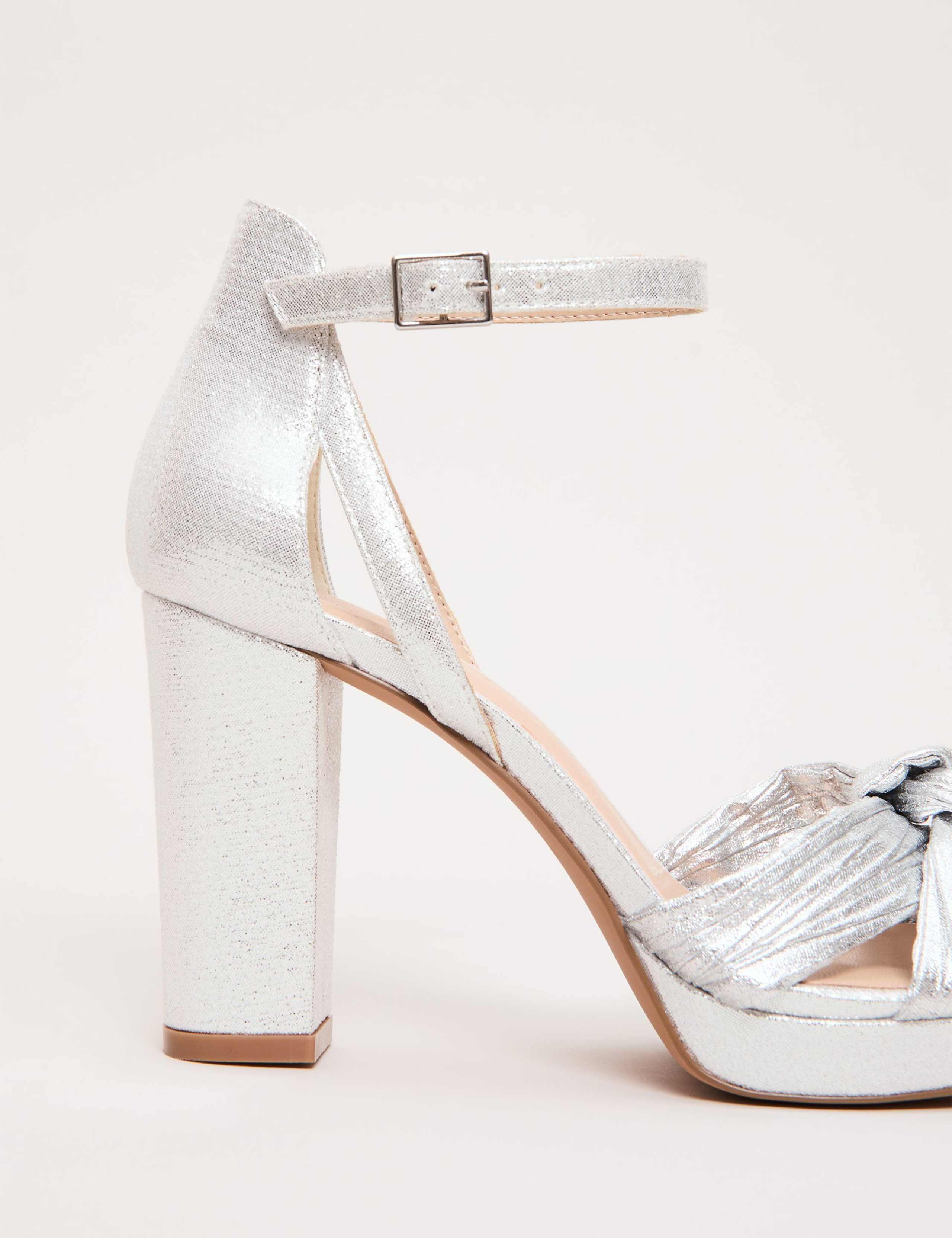 Metallic Platform Sandals 7 of 9