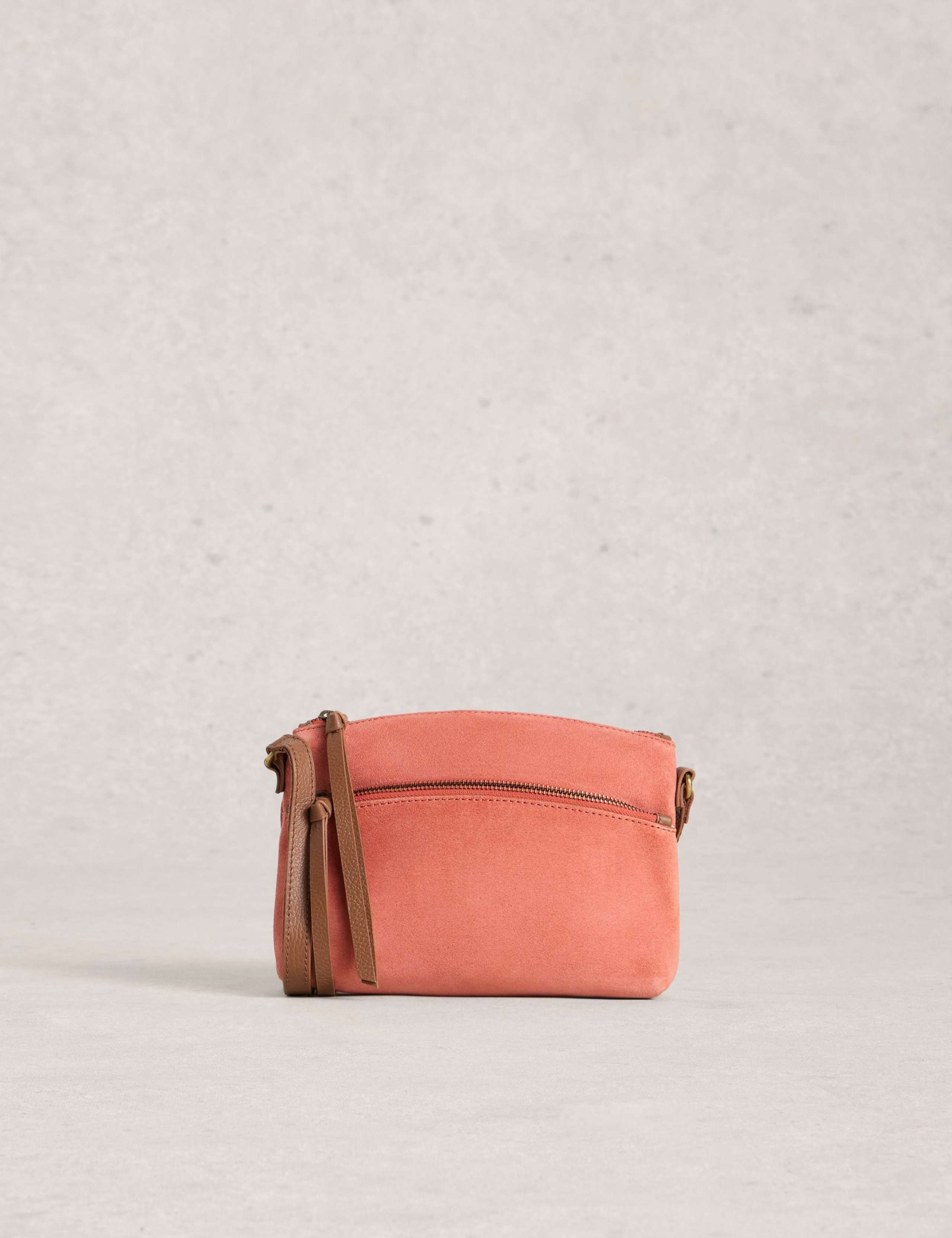 Suede Crossbody Bag 1 of 4