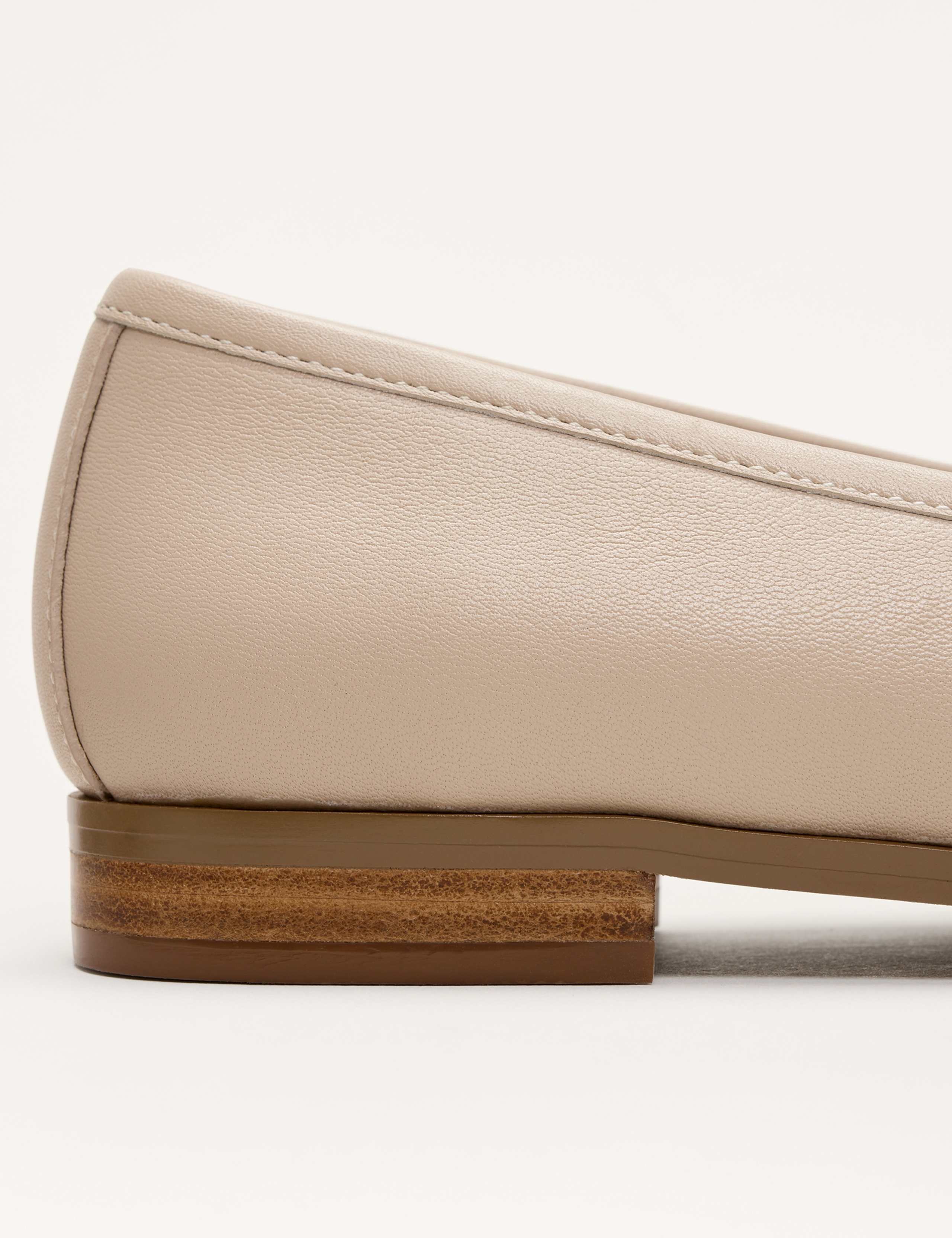 Leather Bar Flat Loafers 4 of 7