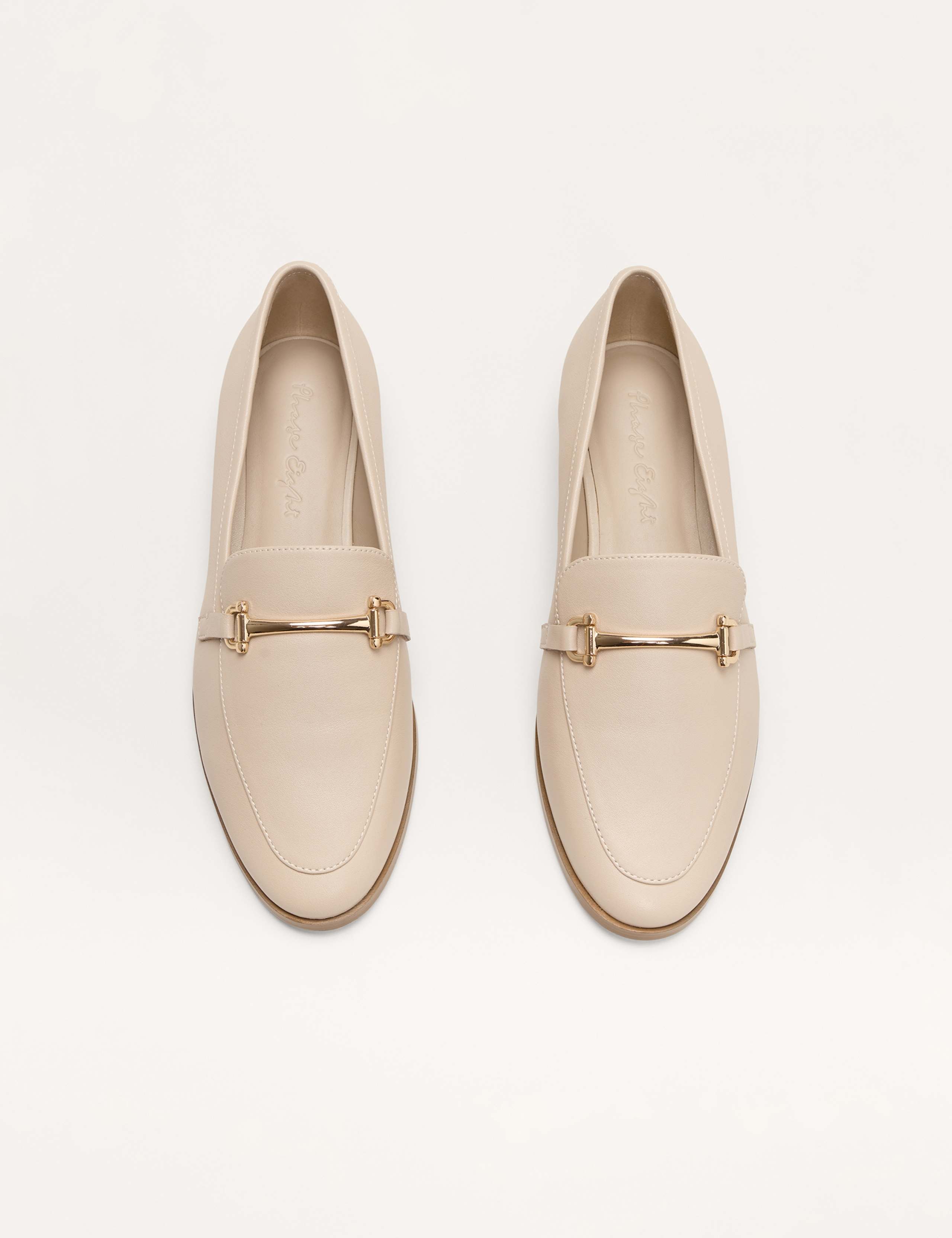 Leather Bar Flat Loafers 5 of 7