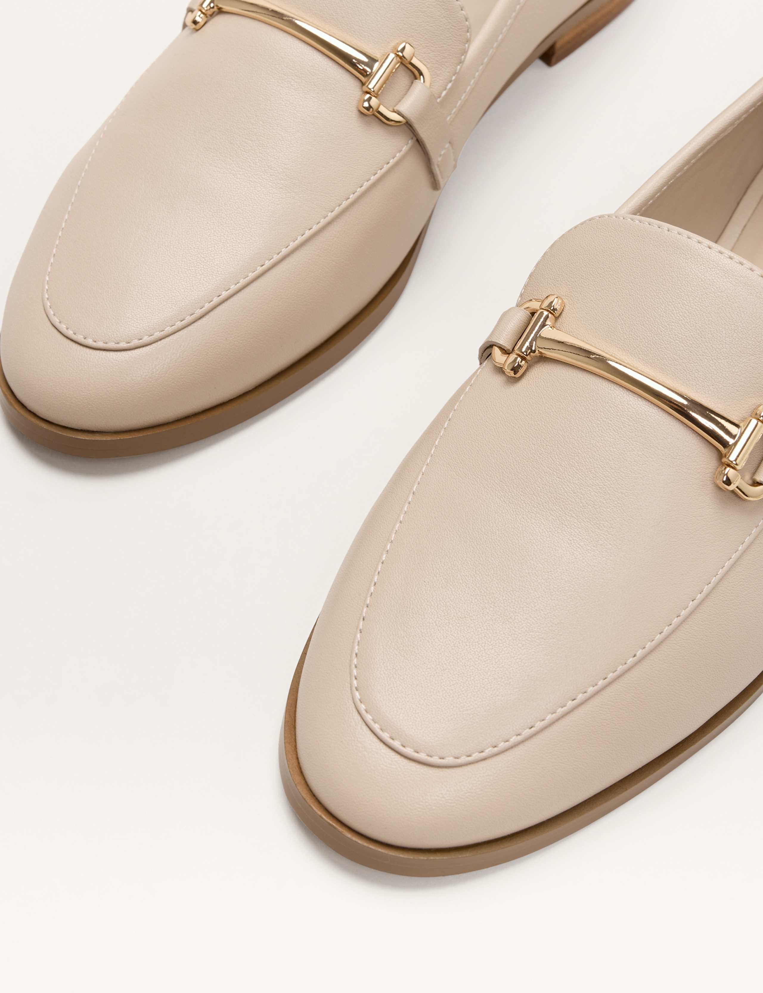 Leather Bar Flat Loafers 7 of 7
