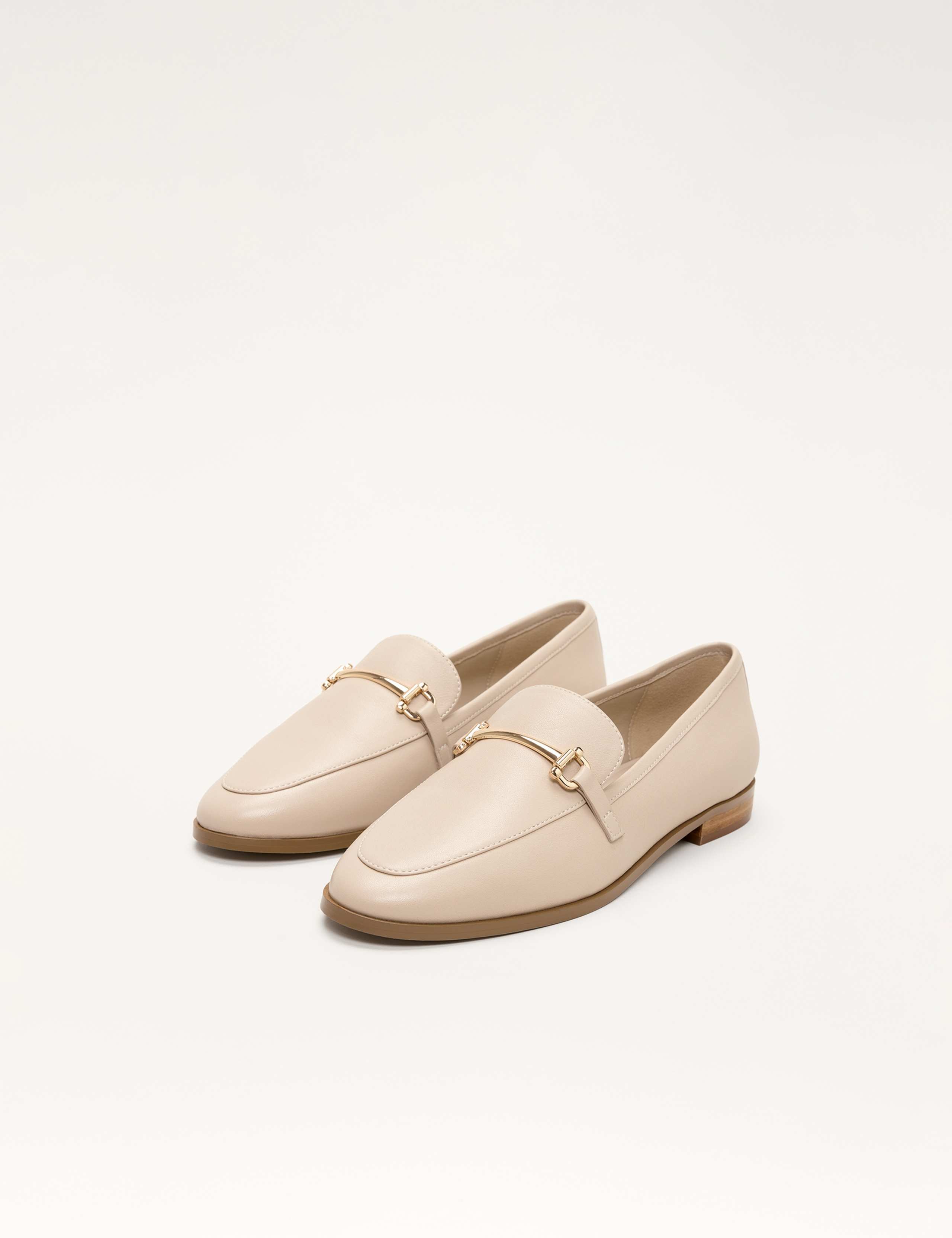 Leather Bar Flat Loafers 2 of 7