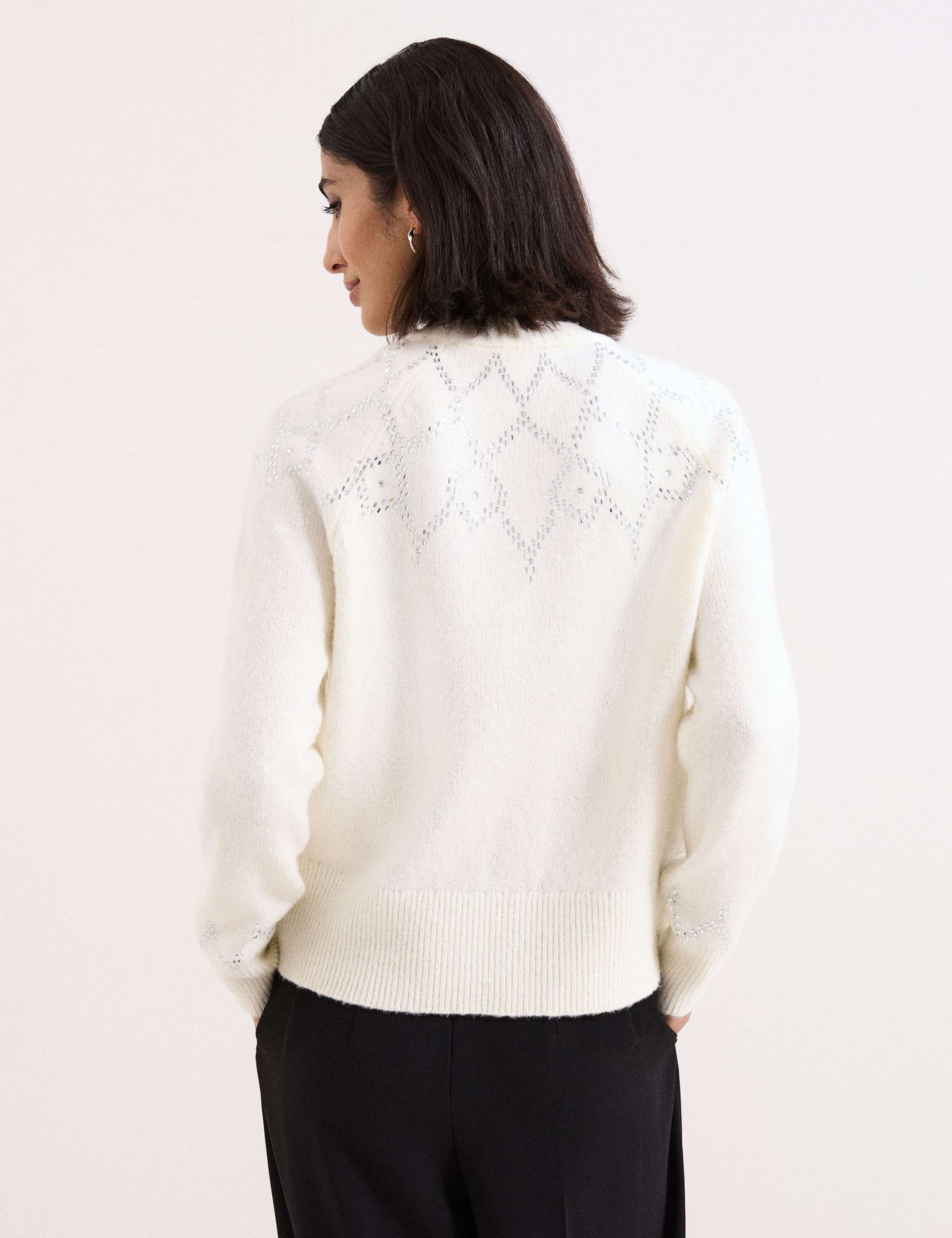 Embellished Crew Neck Jumper 4 of 6