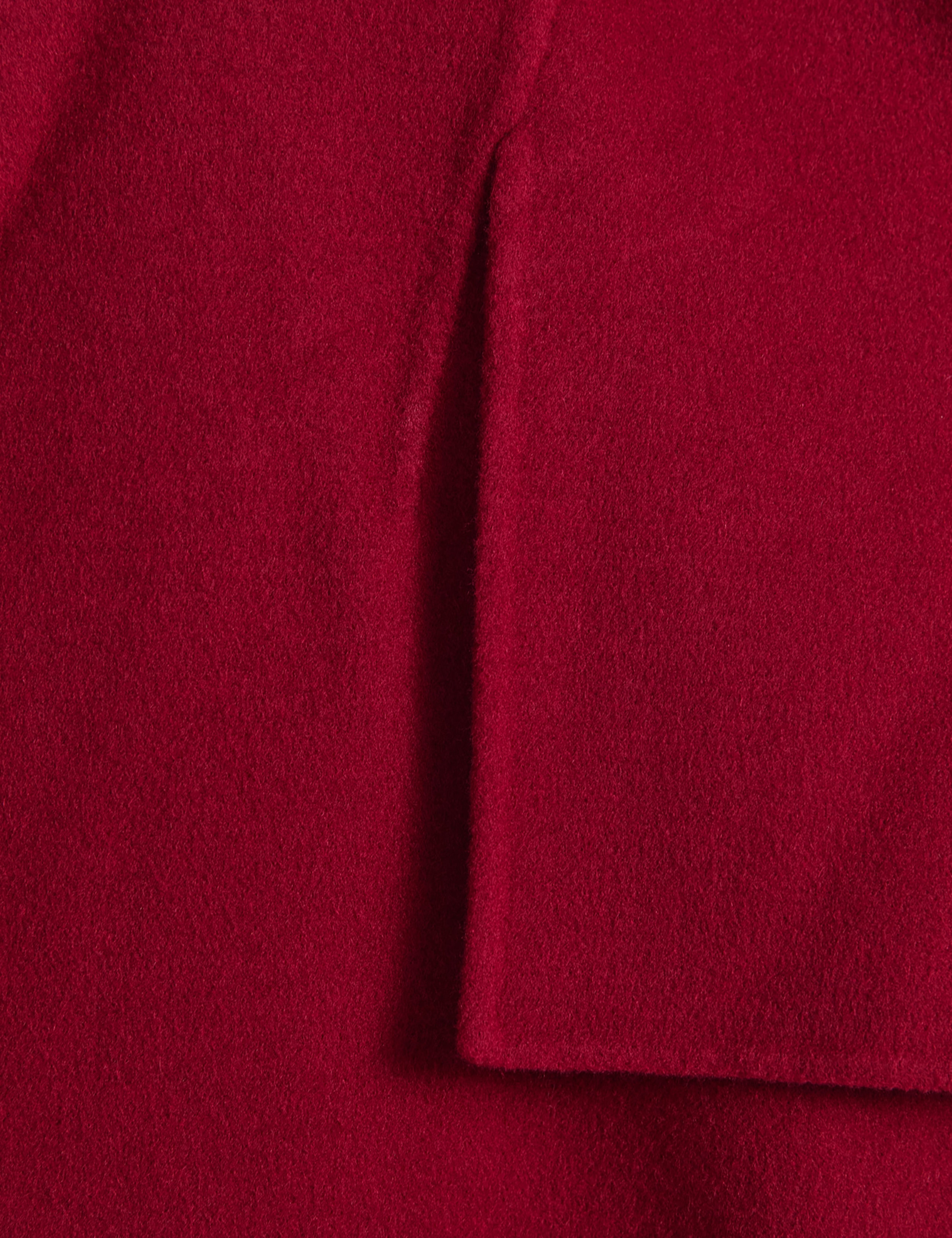 Wool Rich Relaxed Longline Coat 7 of 7