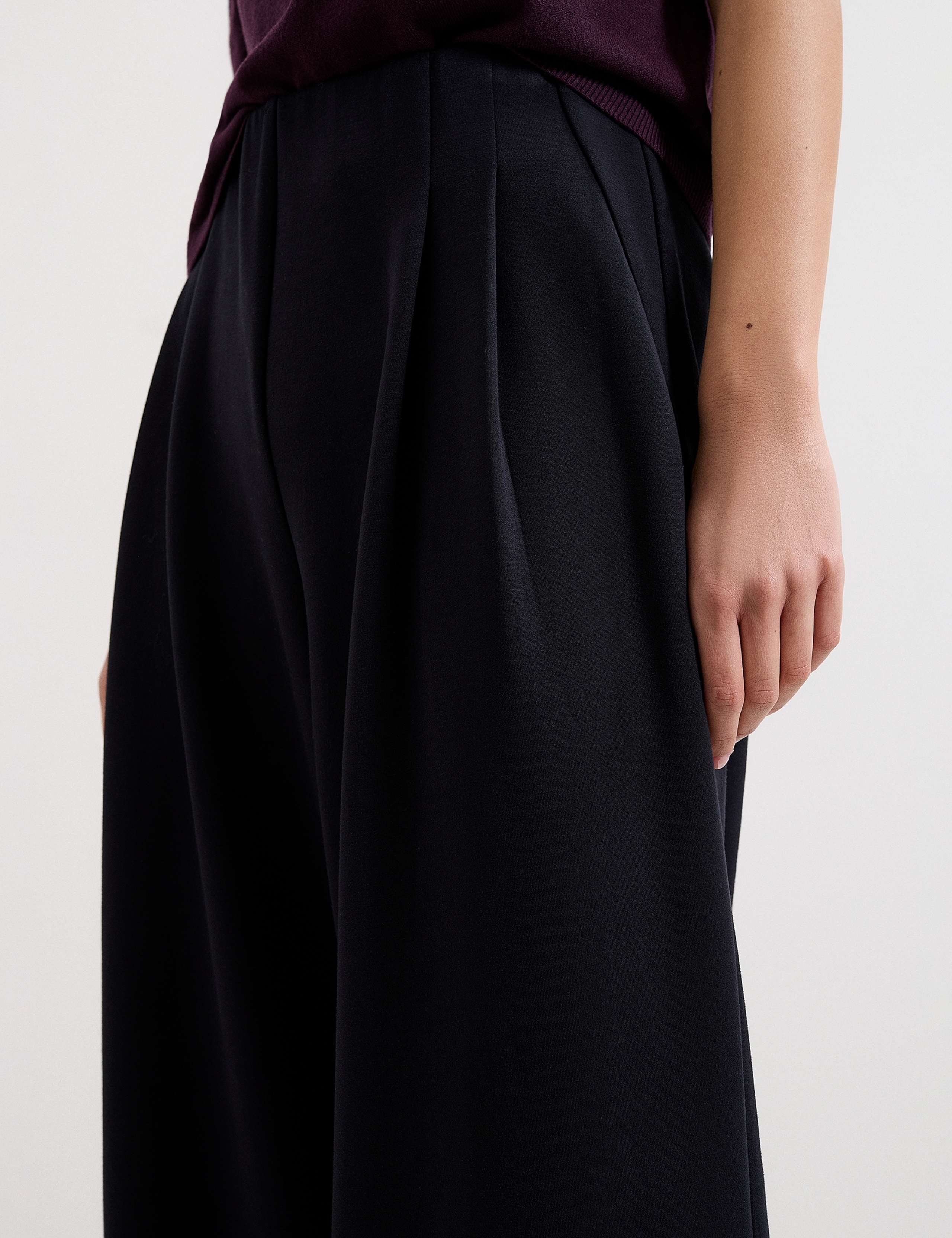 Ponte Wide Leg Trousers 6 of 6