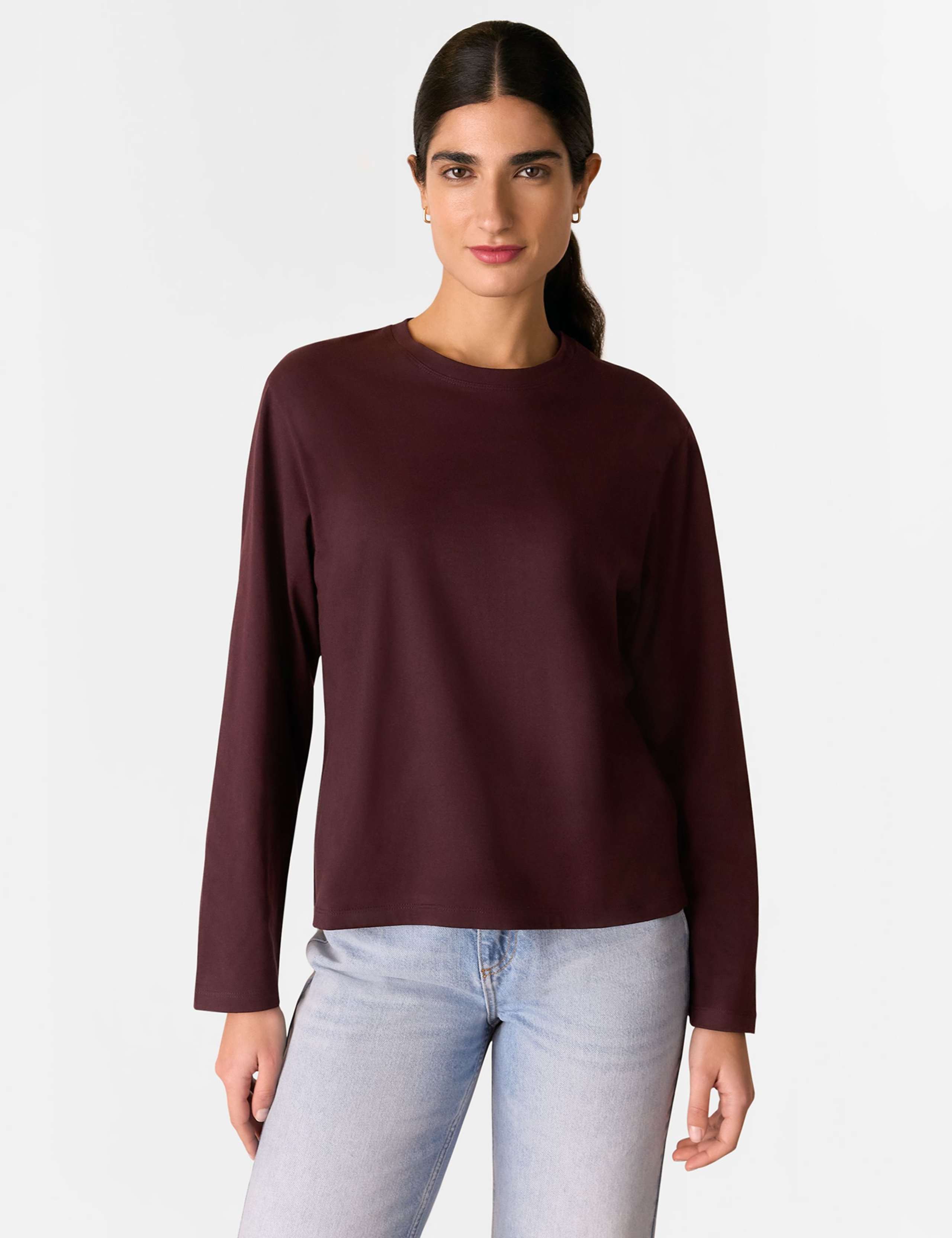 Pure Cotton Relaxed Top 3 of 4