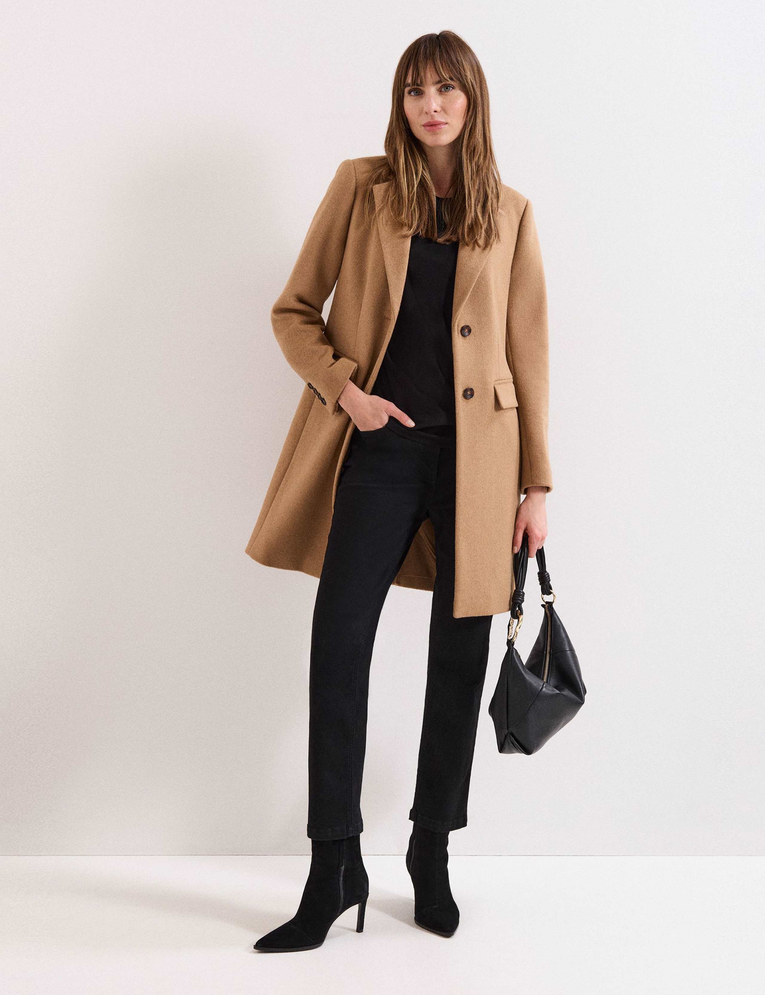 Textured Slash Neck Longline Jumper 4 of 7