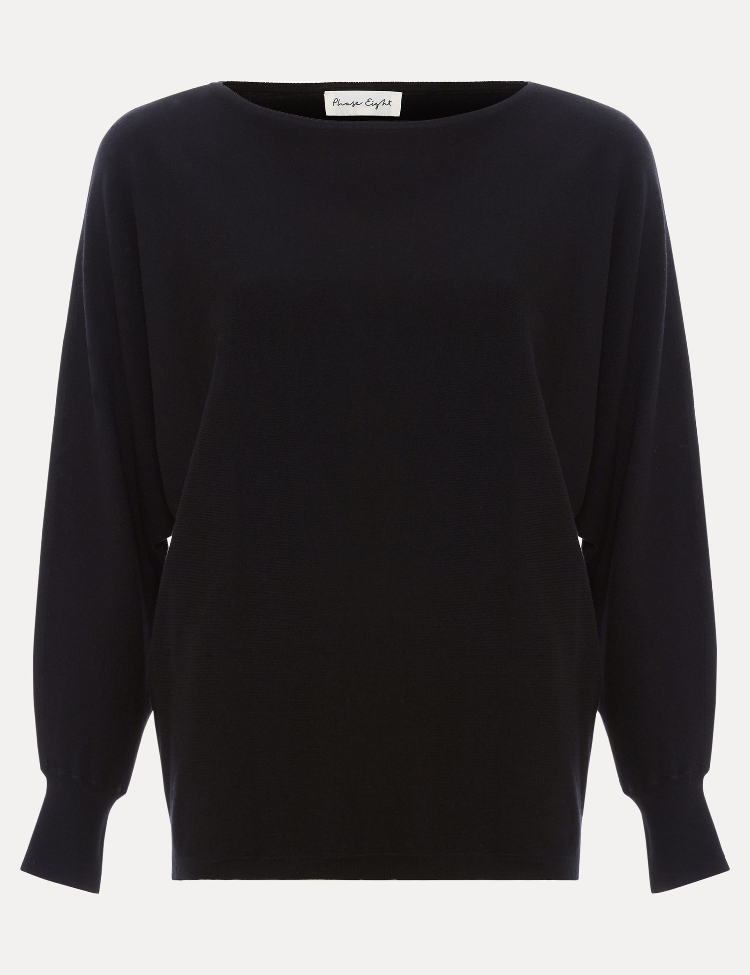 Textured Slash Neck Longline Jumper 2 of 7