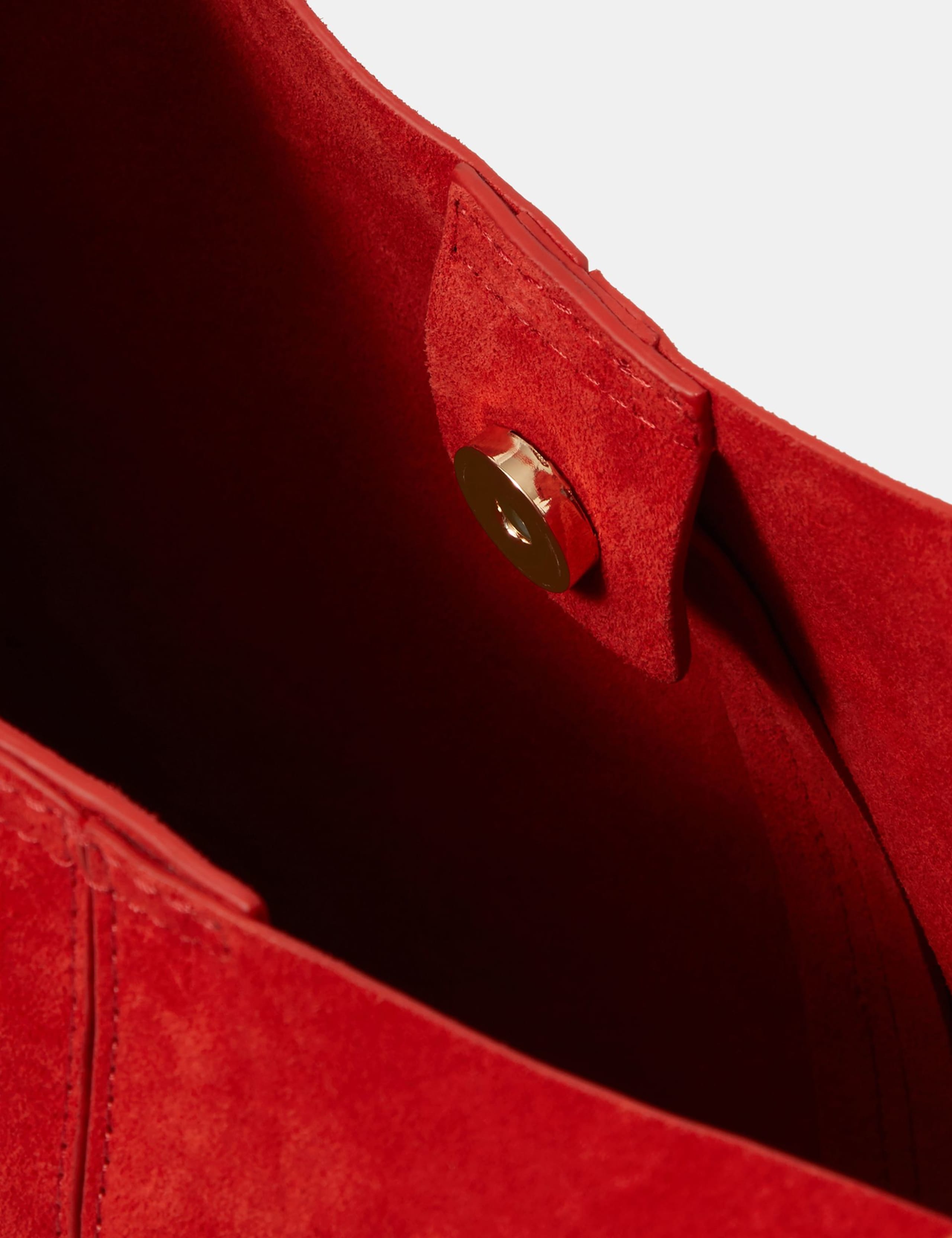 Suede Knot Handle Shoulder Bag 4 of 5