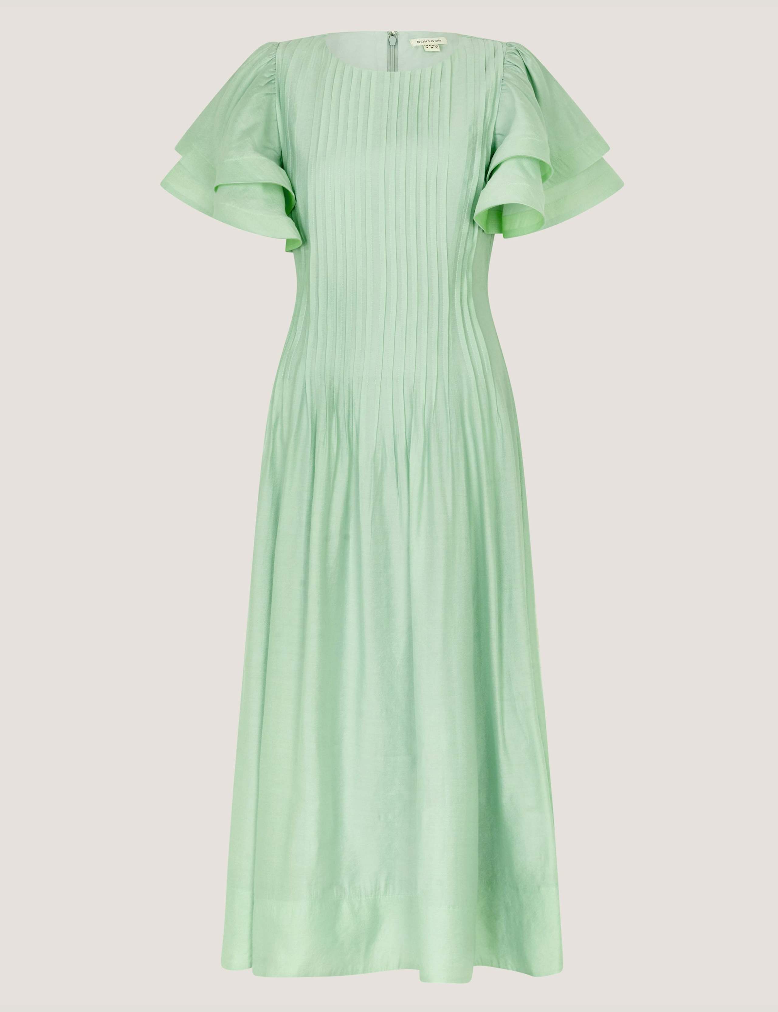 Slash Neck Midaxi Skater Dress 2 of 5