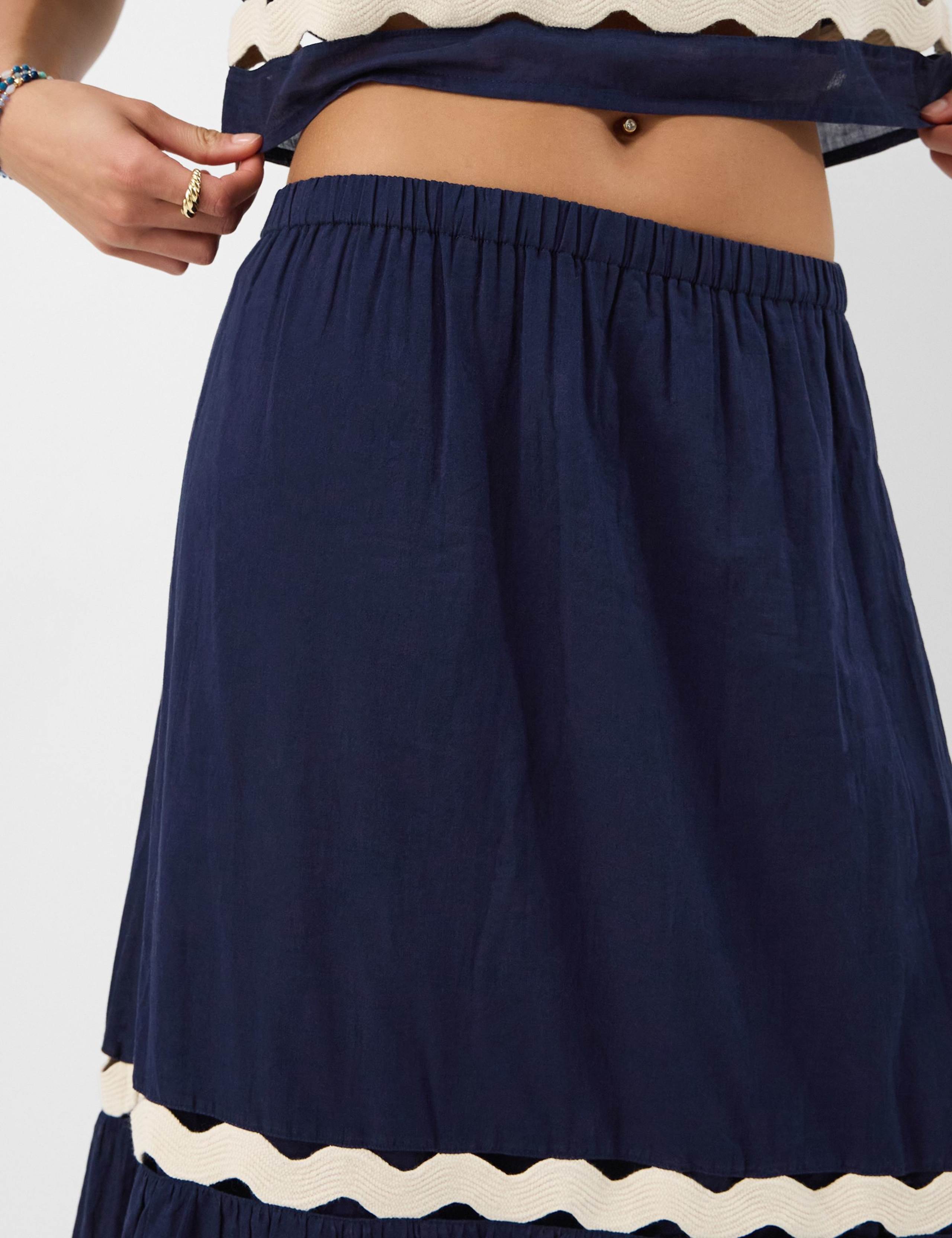 Pure Cotton Maxi Beach Skirt 4 of 4