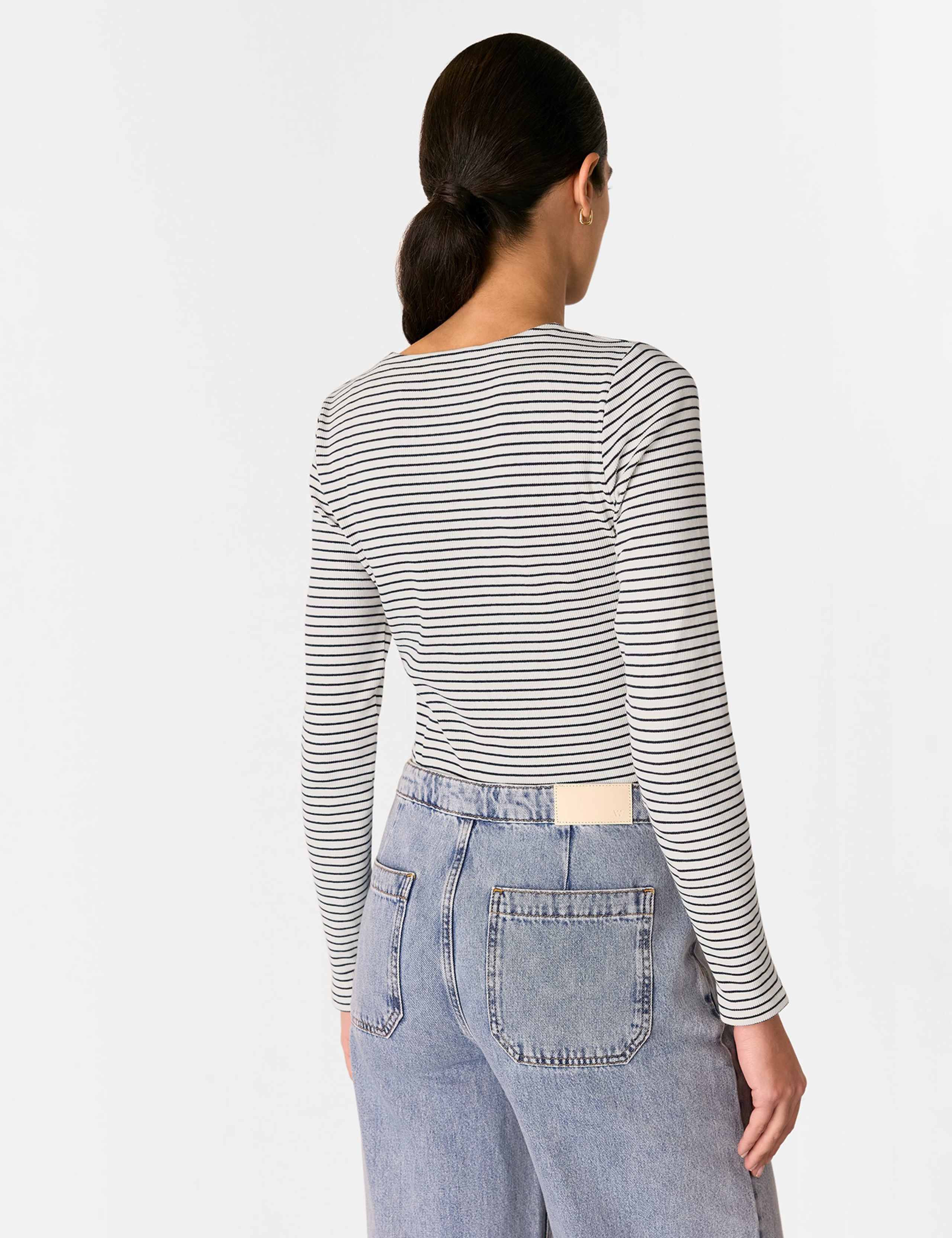 Cotton Rich Striped Top 4 of 4
