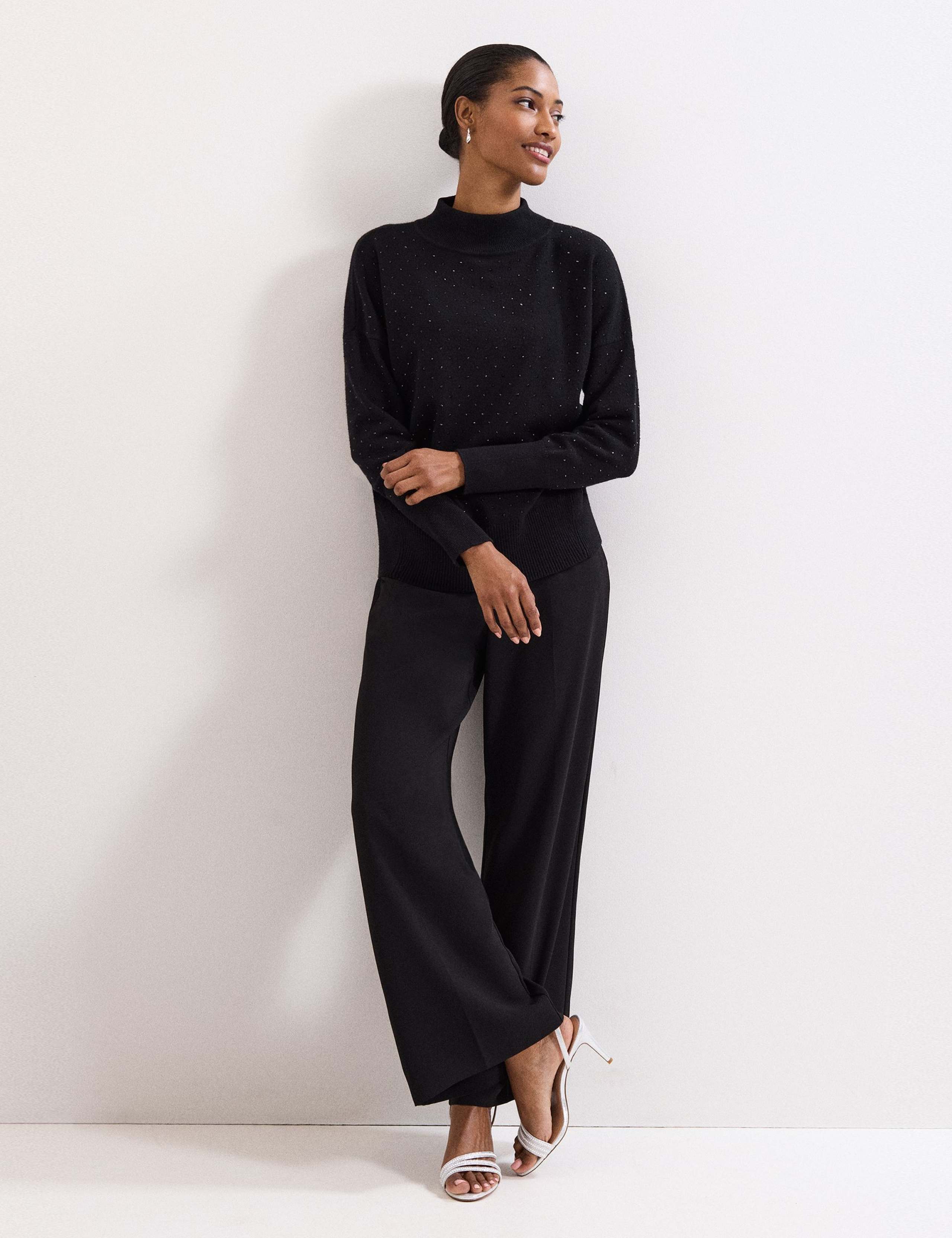 Embellished High Neck Jumper 3 of 8