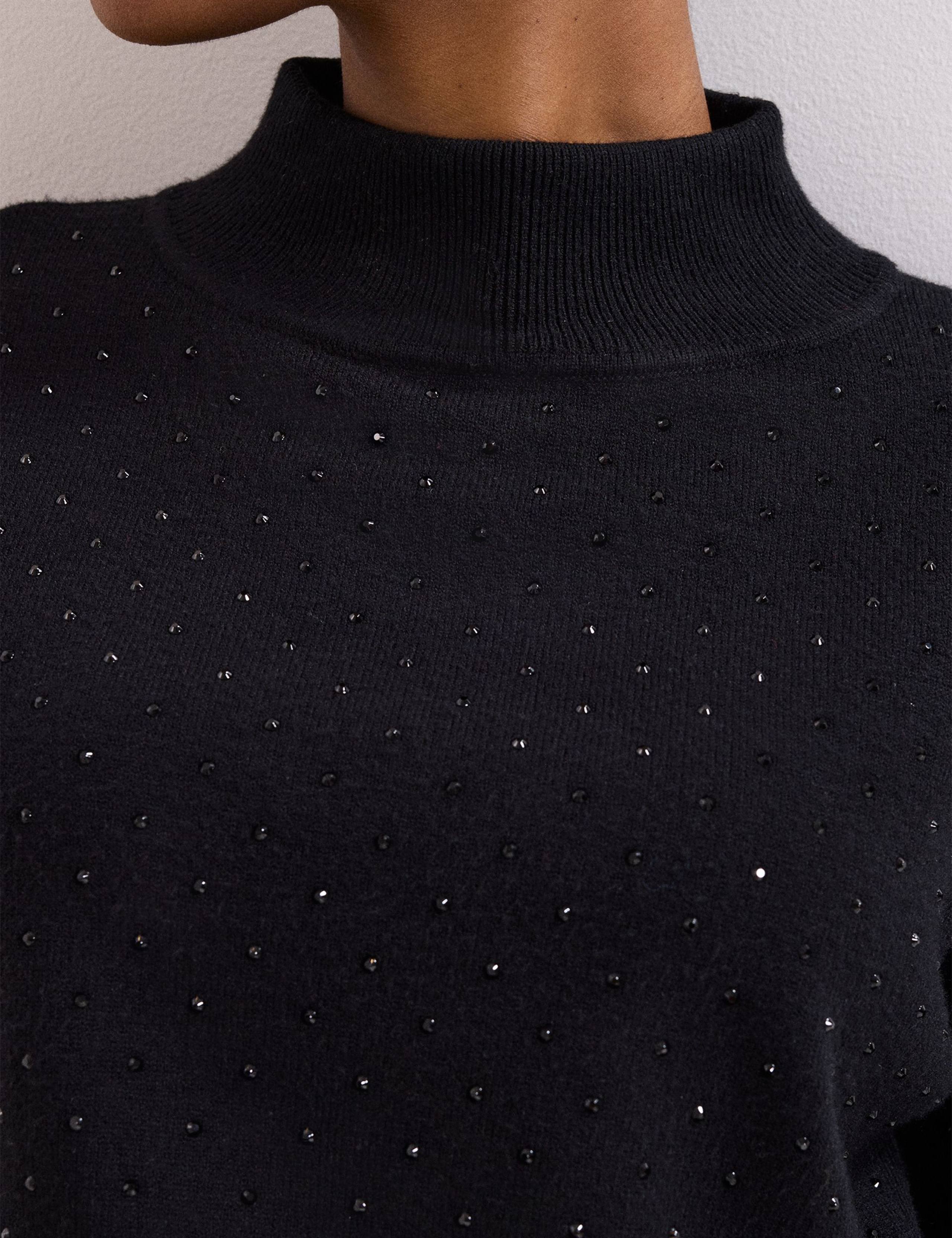 Embellished High Neck Jumper 8 of 8