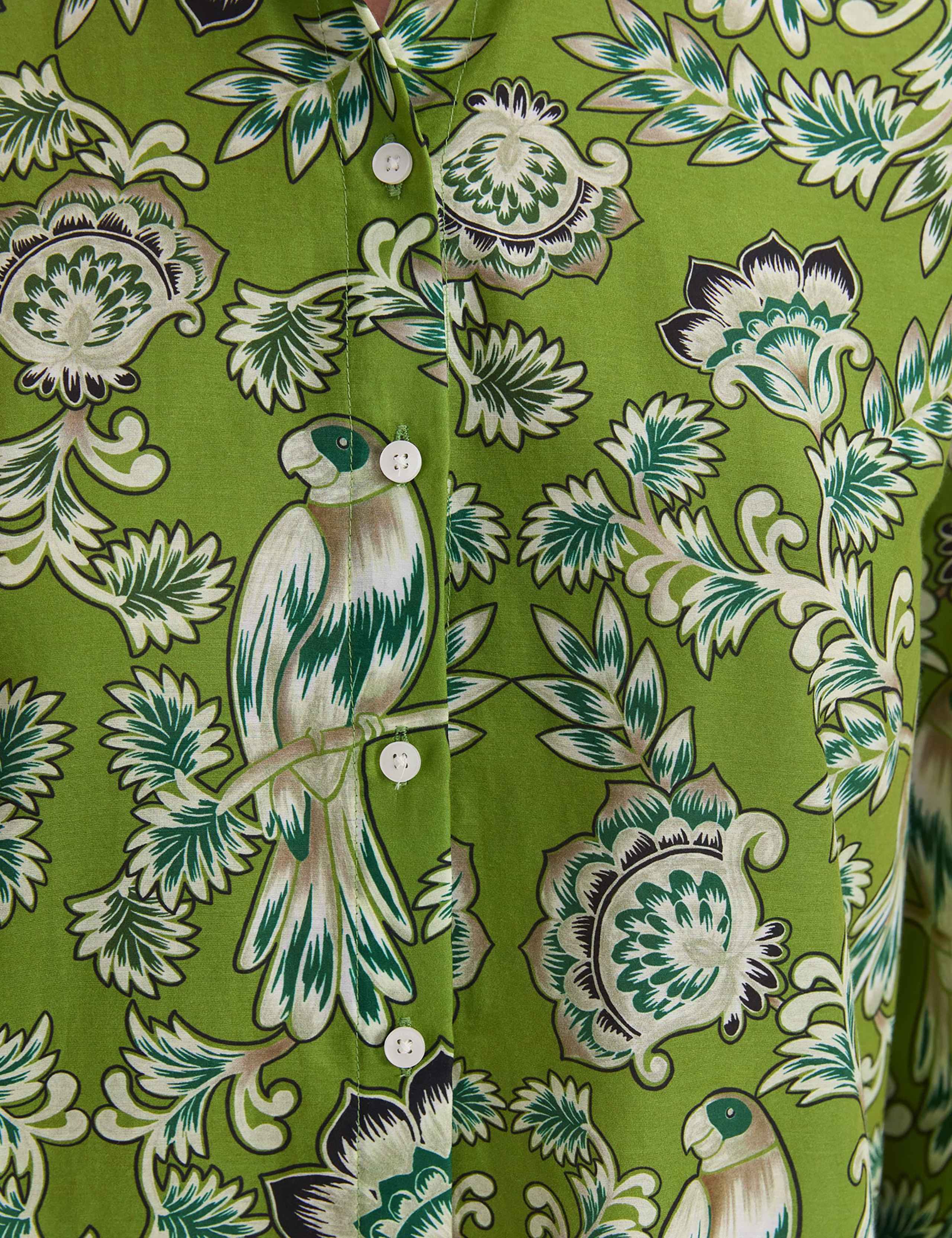 Floral Shirt with Silk 6 of 7