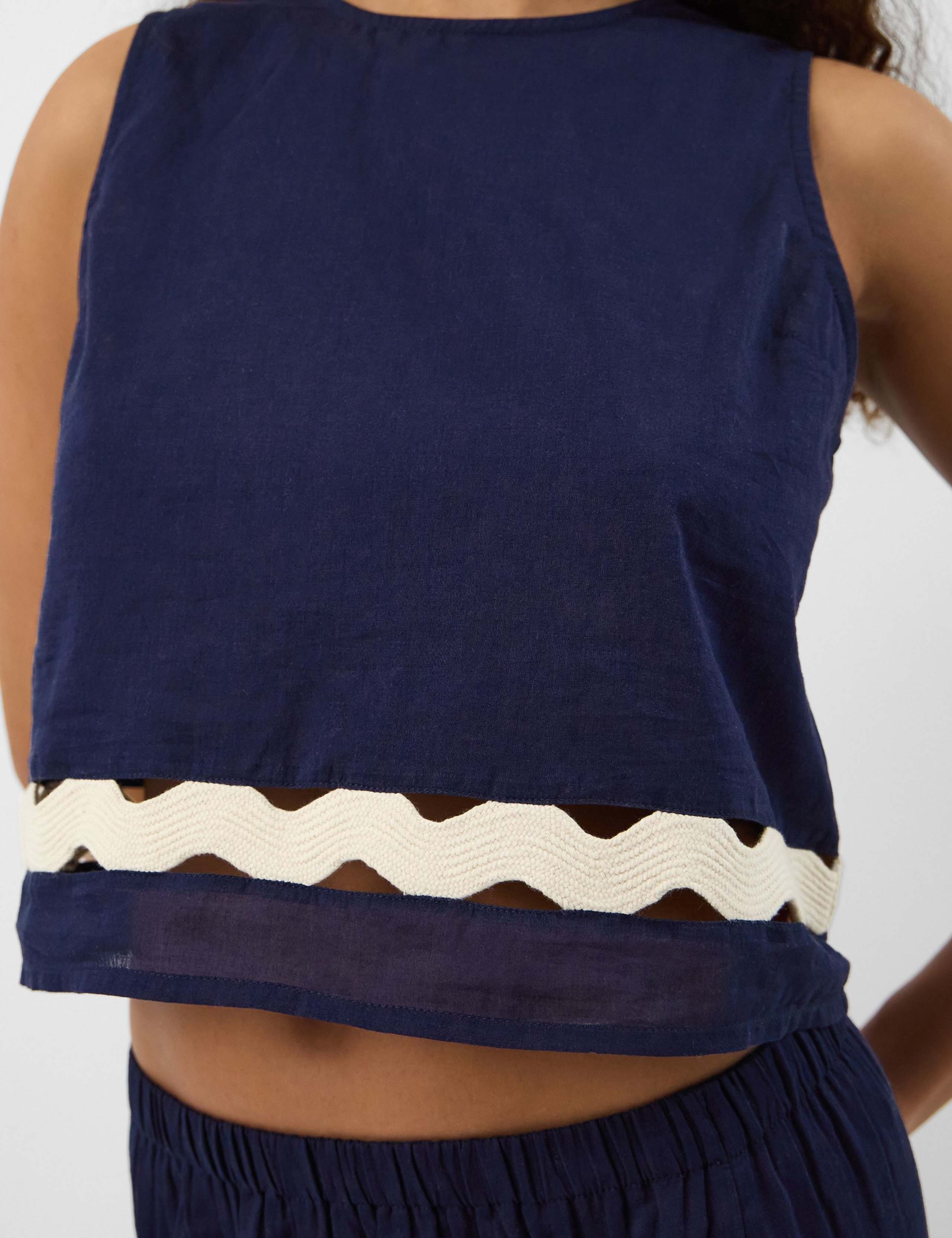 Pure Cotton Round Neck Vest Top 5 of 5