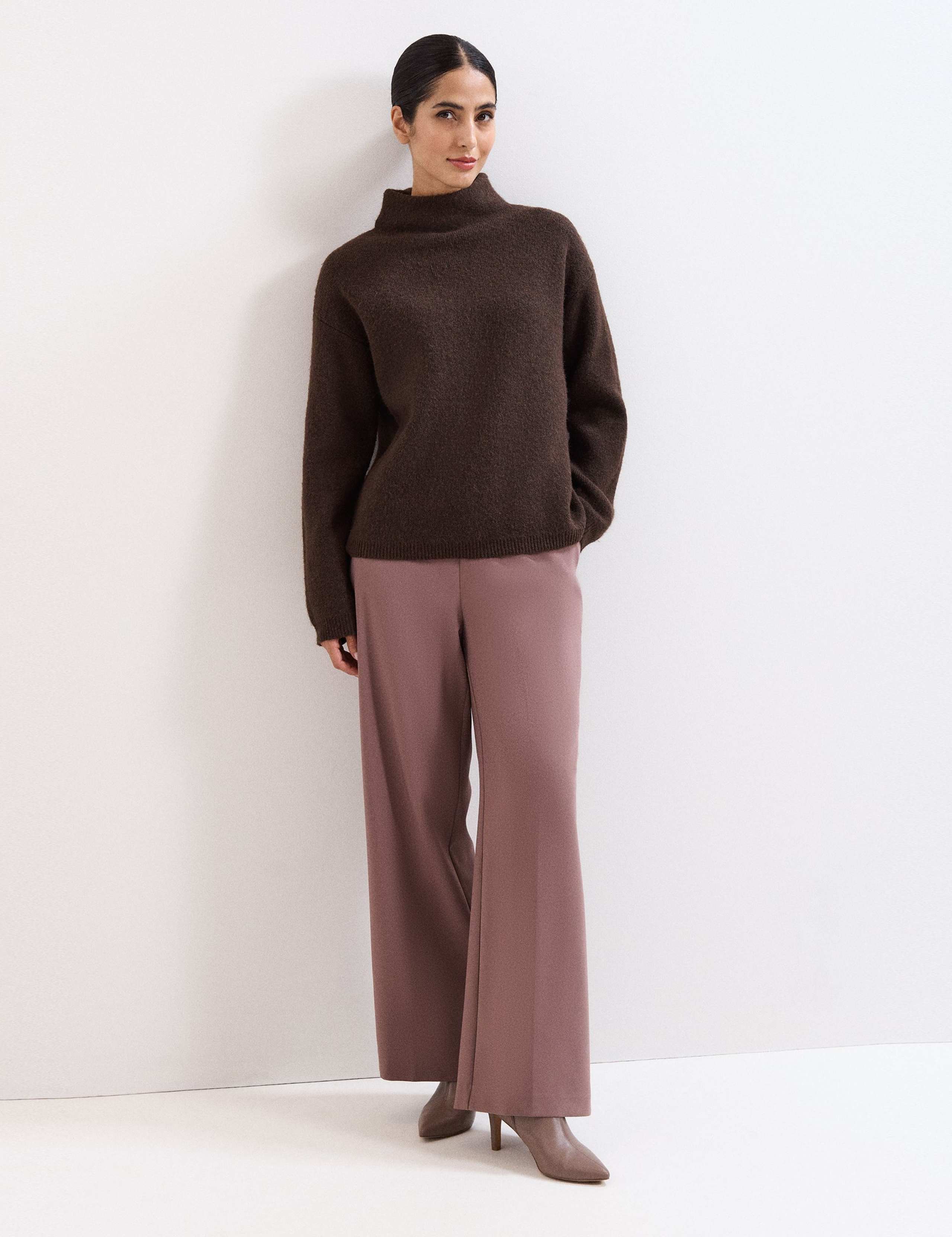 Textured High Neck Jumper 3 of 8