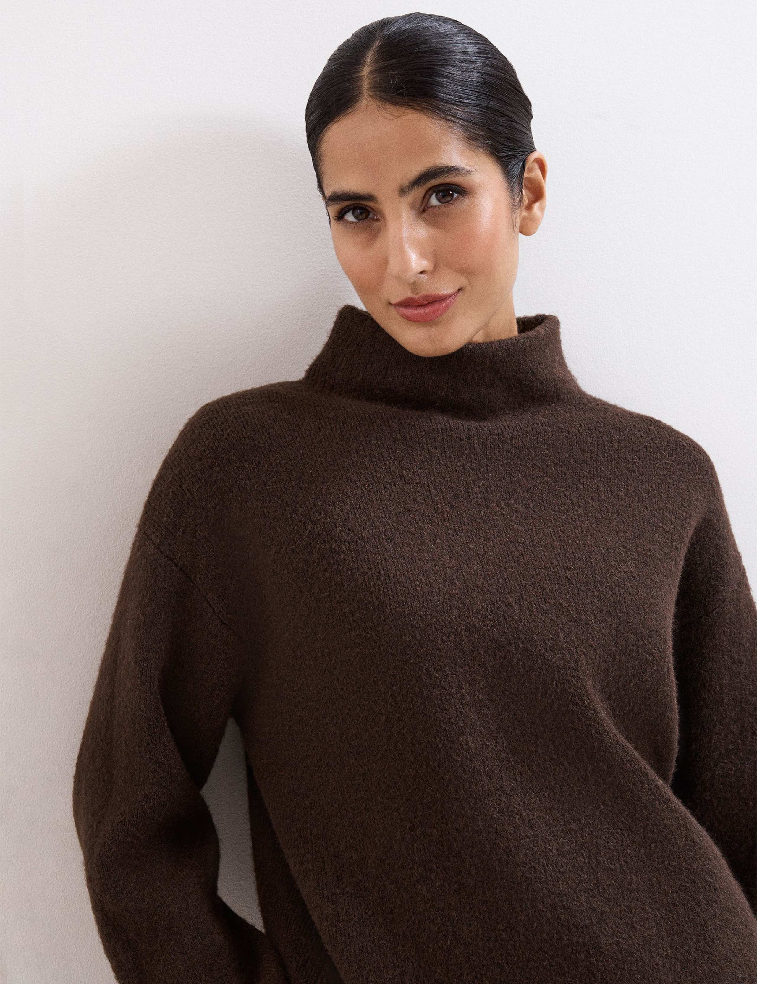 Textured High Neck Jumper 7 of 8