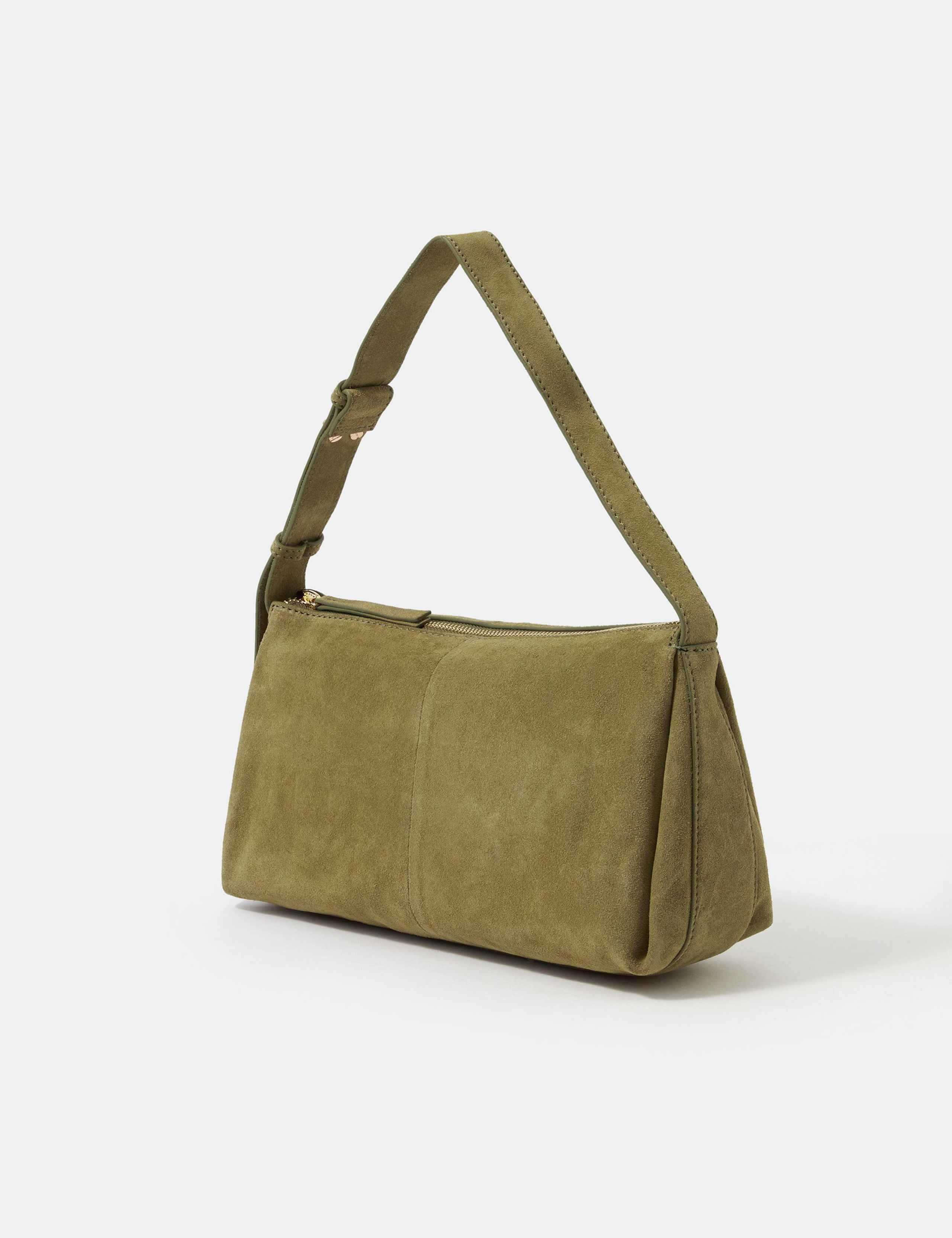 Suede Shoulder Bag 2 of 4
