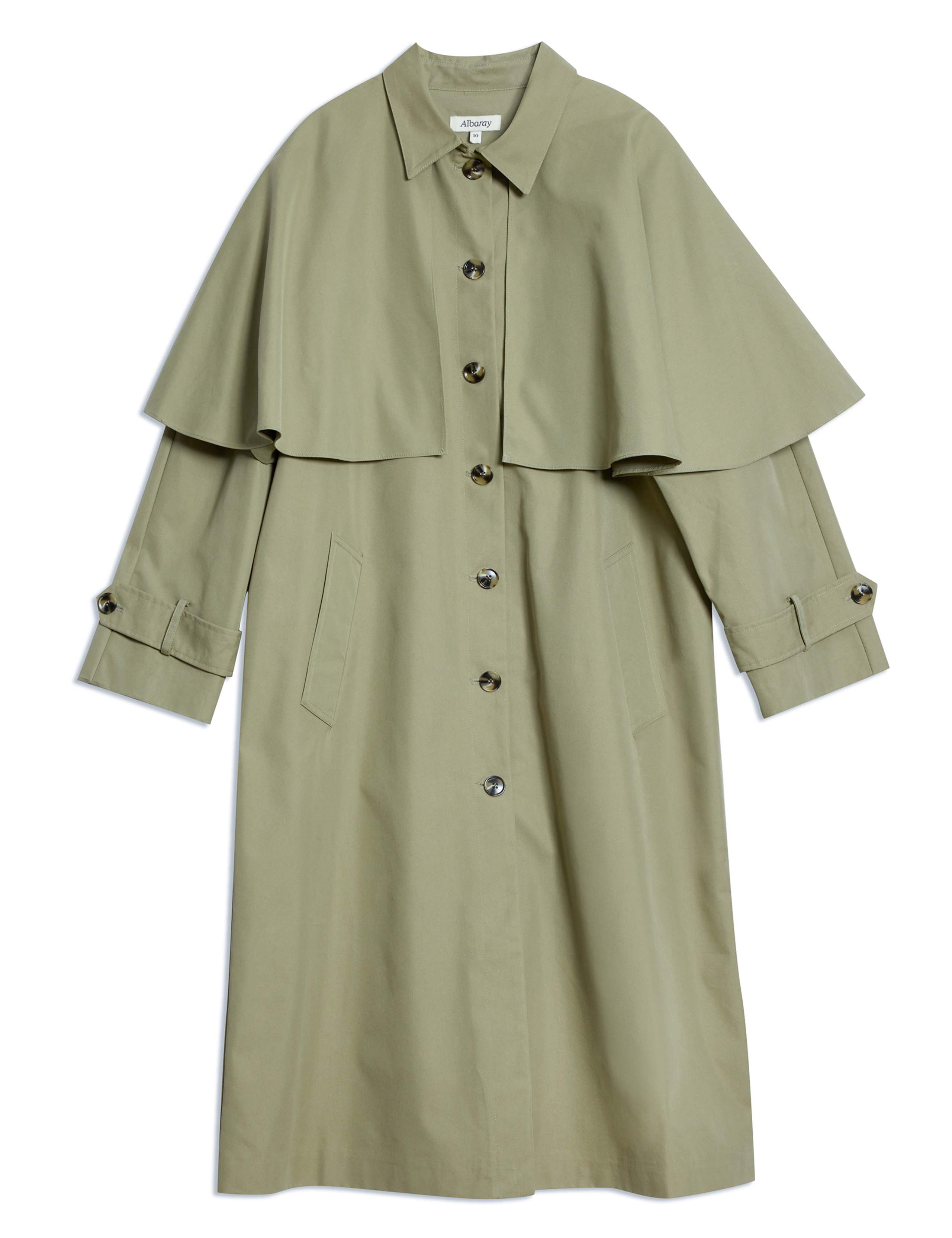Cotton Rich Collared Longline Trench Coat 2 of 8