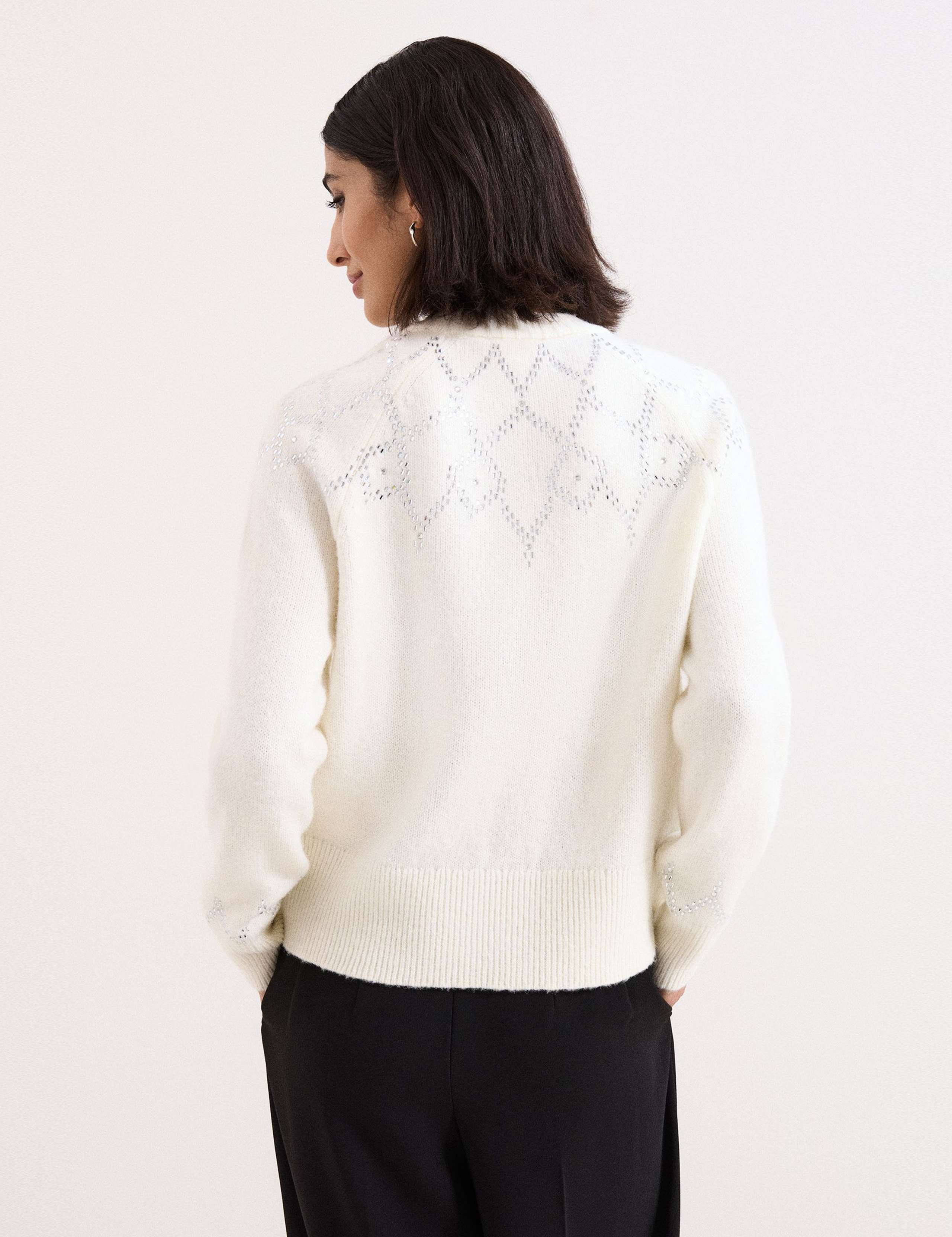 Embellished Crew Neck Jumper 4 of 6