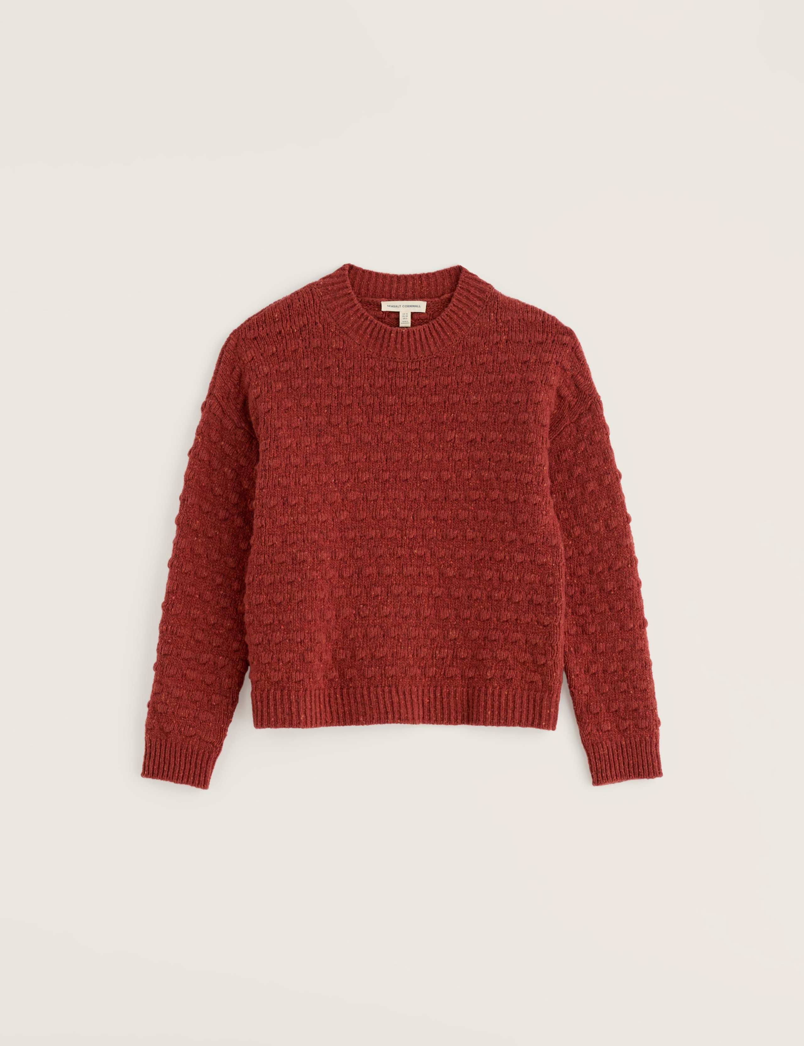 Wool Rich Crew Neck Relaxed Jumper 2 of 5