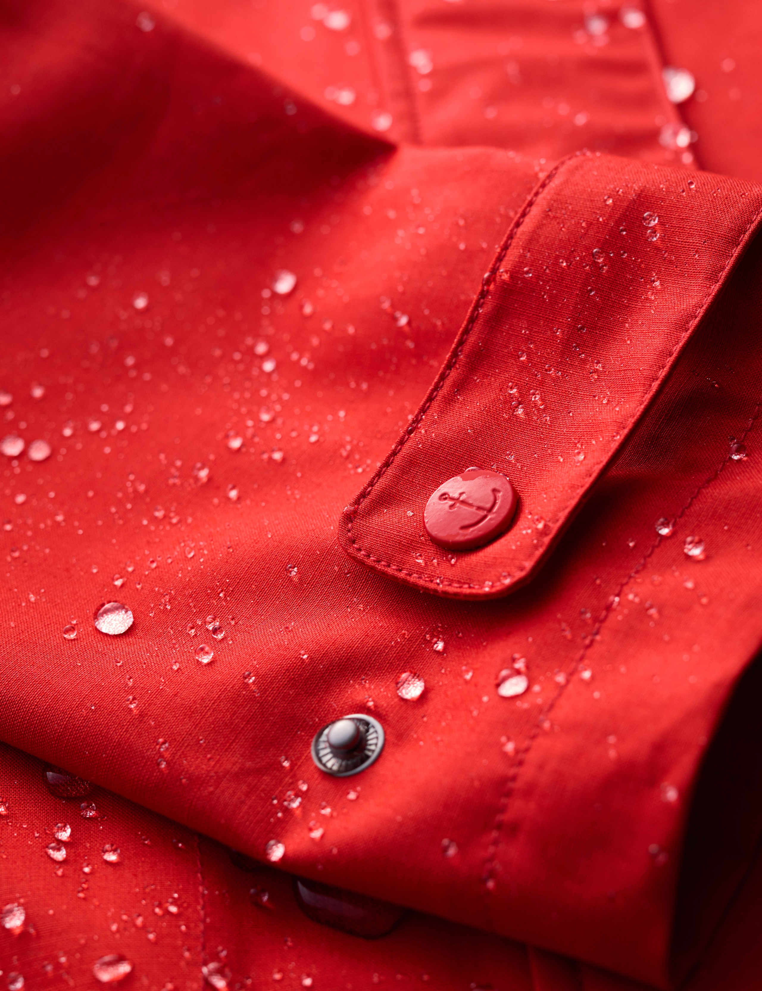 Waterproof Pure Cotton Hooded Longline Mac 5 of 9