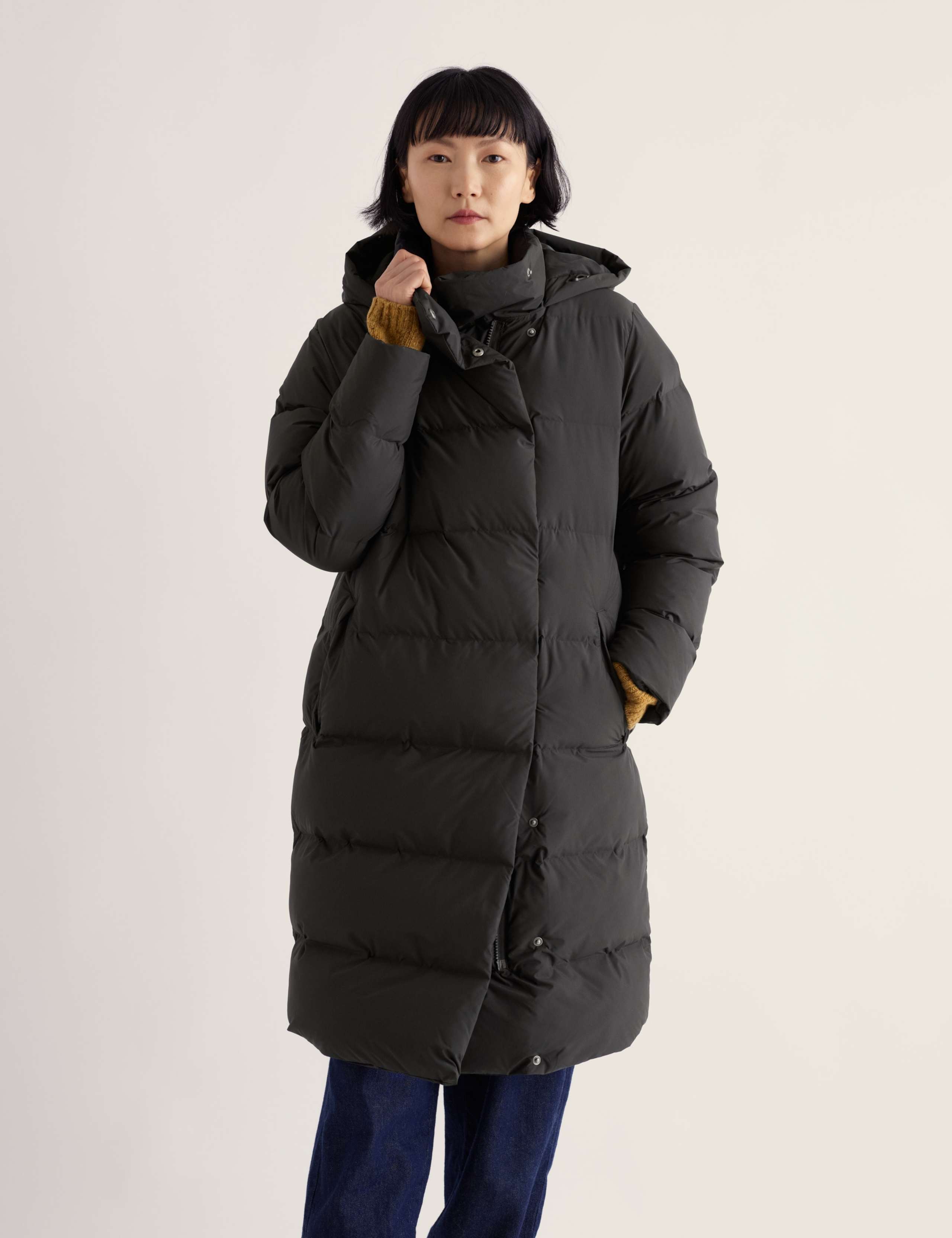 Waterproof Hooded Unlined Longline Puffer Coat 5 of 6