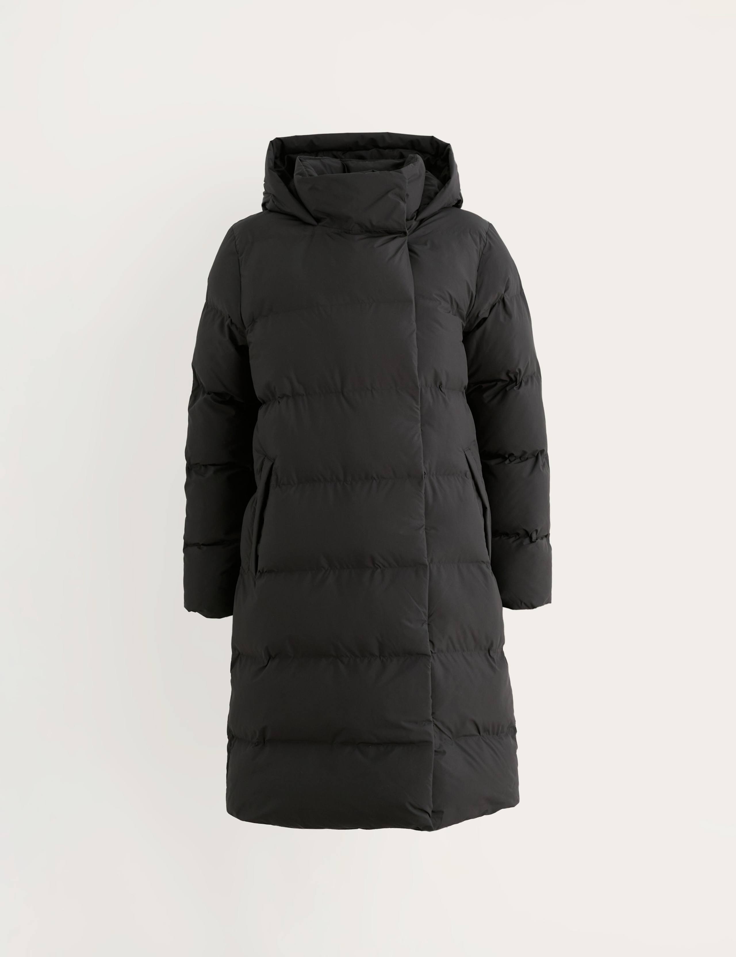 Waterproof Hooded Unlined Longline Puffer Coat 2 of 6