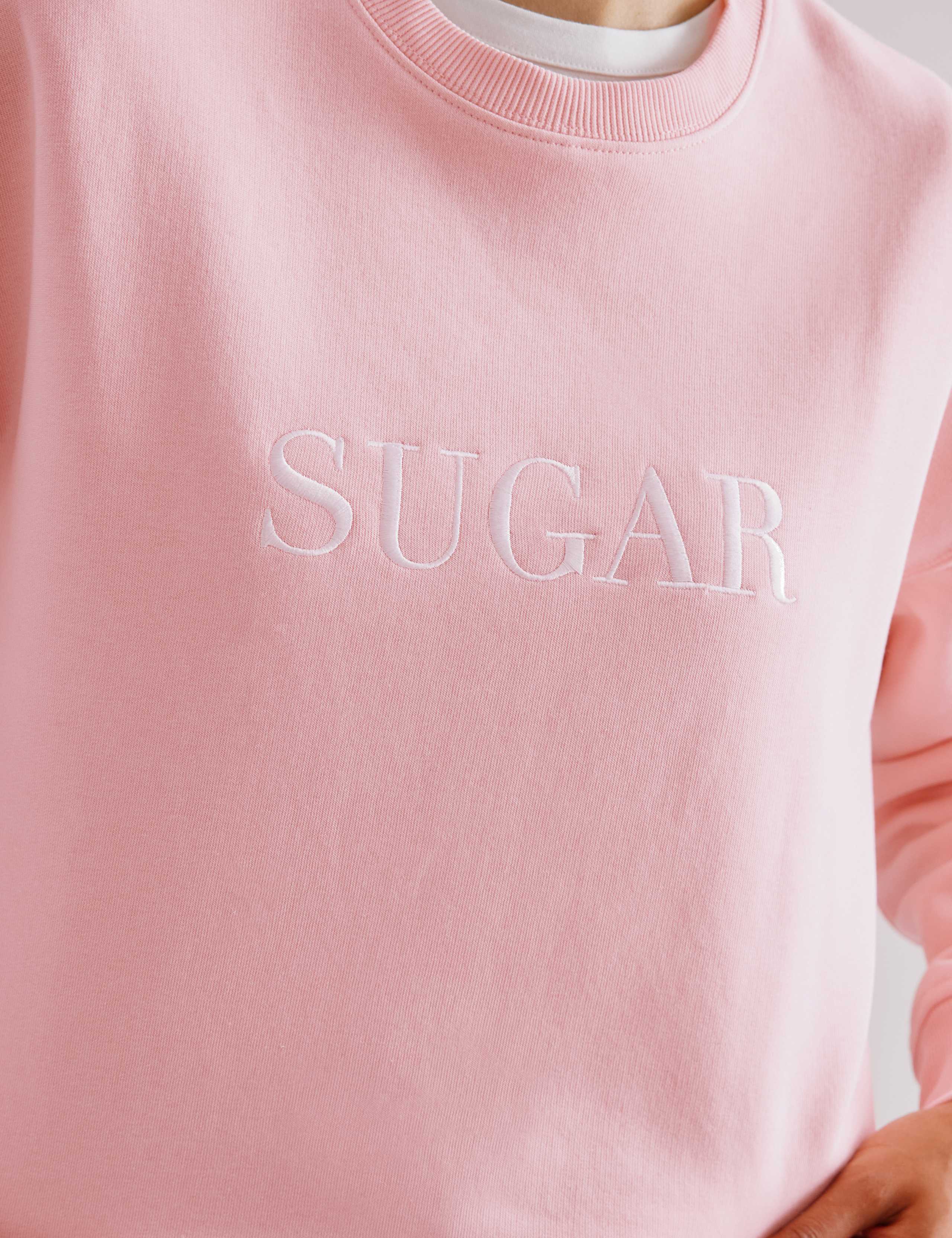 Cotton Rich Sugar Slogan Sweatshirt 5 of 5
