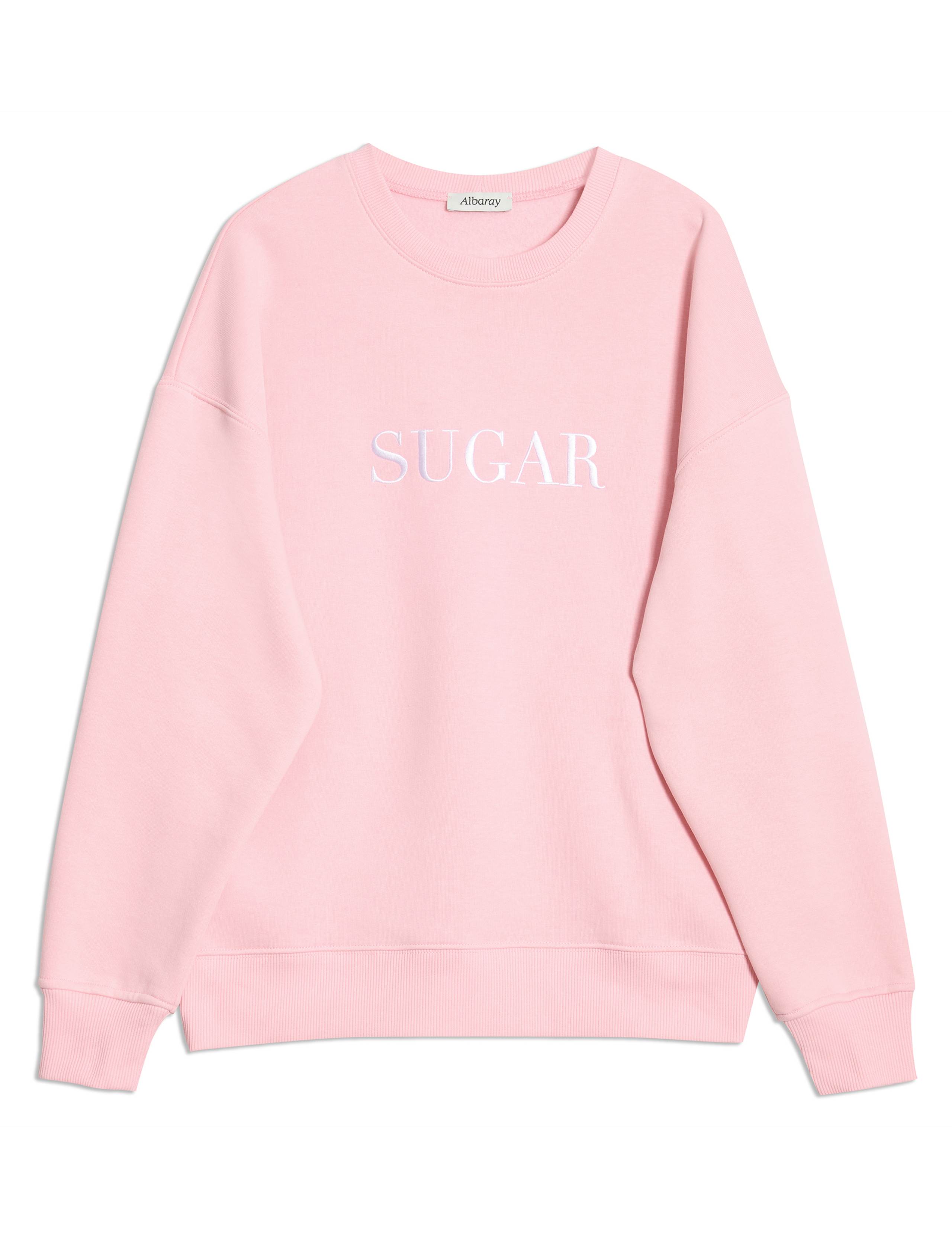 Cotton Rich Sugar Slogan Sweatshirt 2 of 5