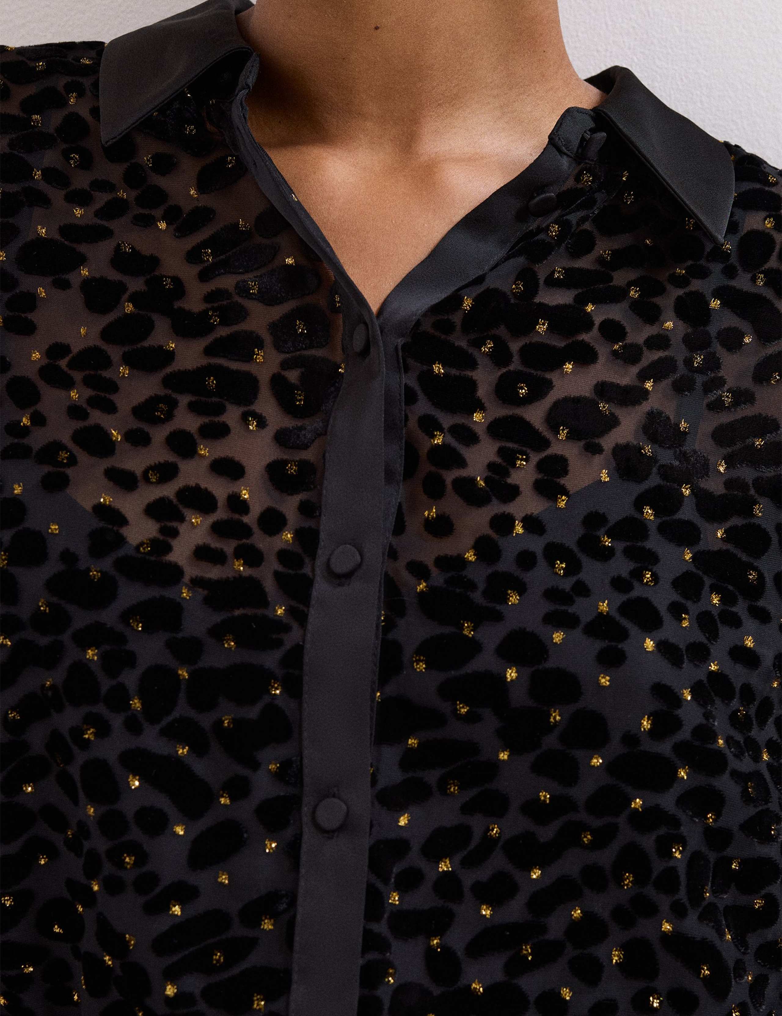 Sheer Printed Shirt 7 of 7