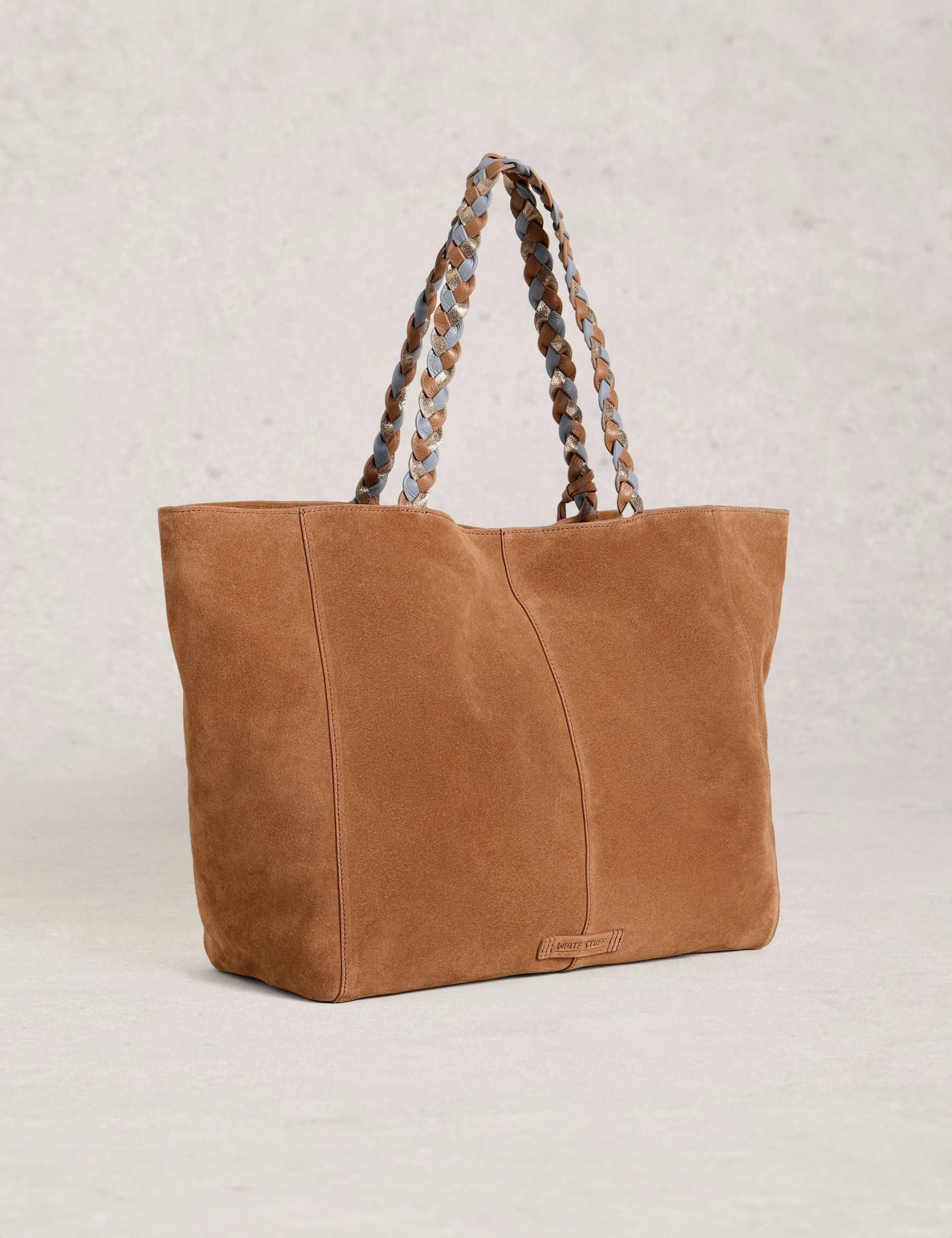 Leather Tassel Tote Bag 3 of 5