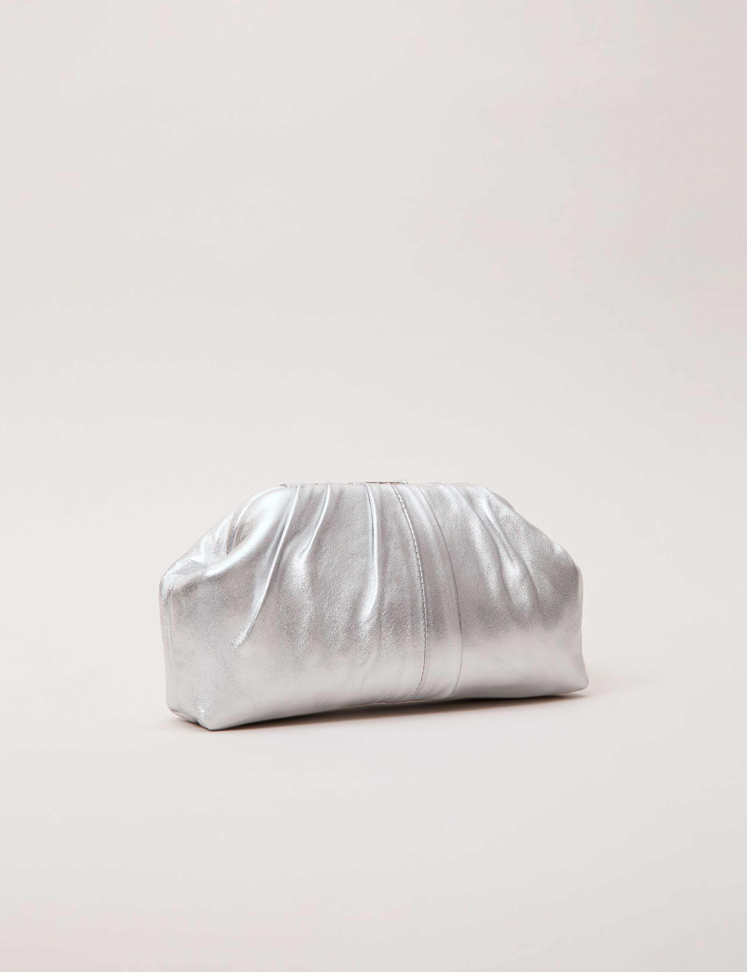 Metallic Clutch Bag 3 of 8