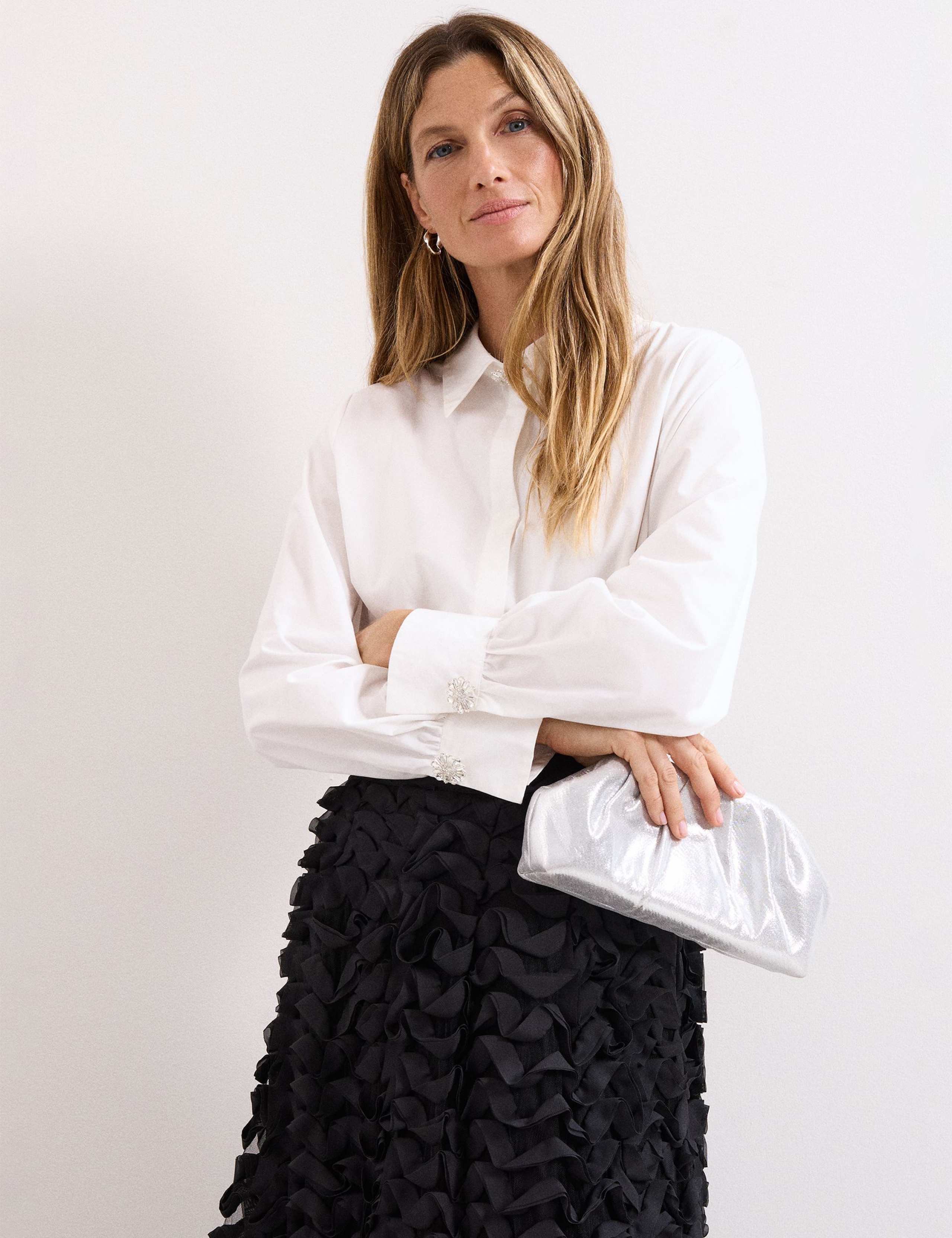 Metallic Clutch Bag 8 of 8