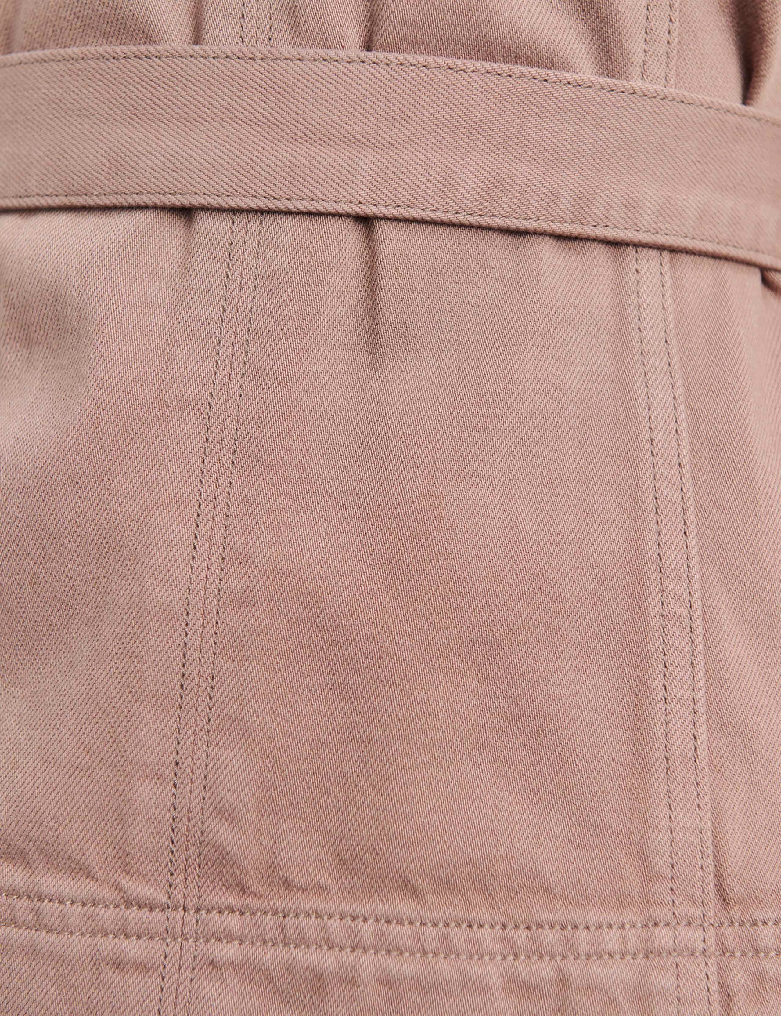 Denim Belted V-Neck Sleeveless Top 8 of 8