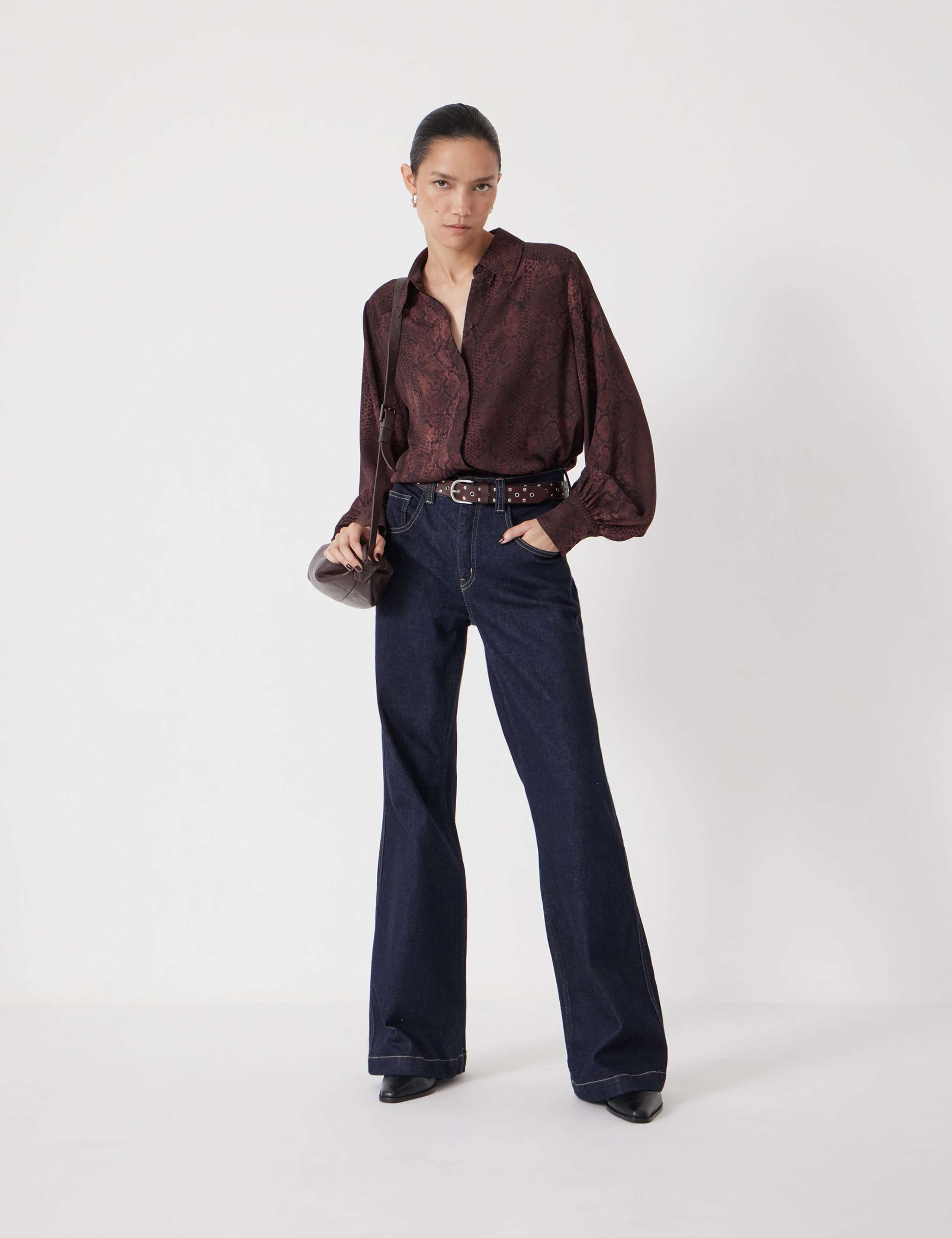 Animal Print Collared Shirt 3 of 5