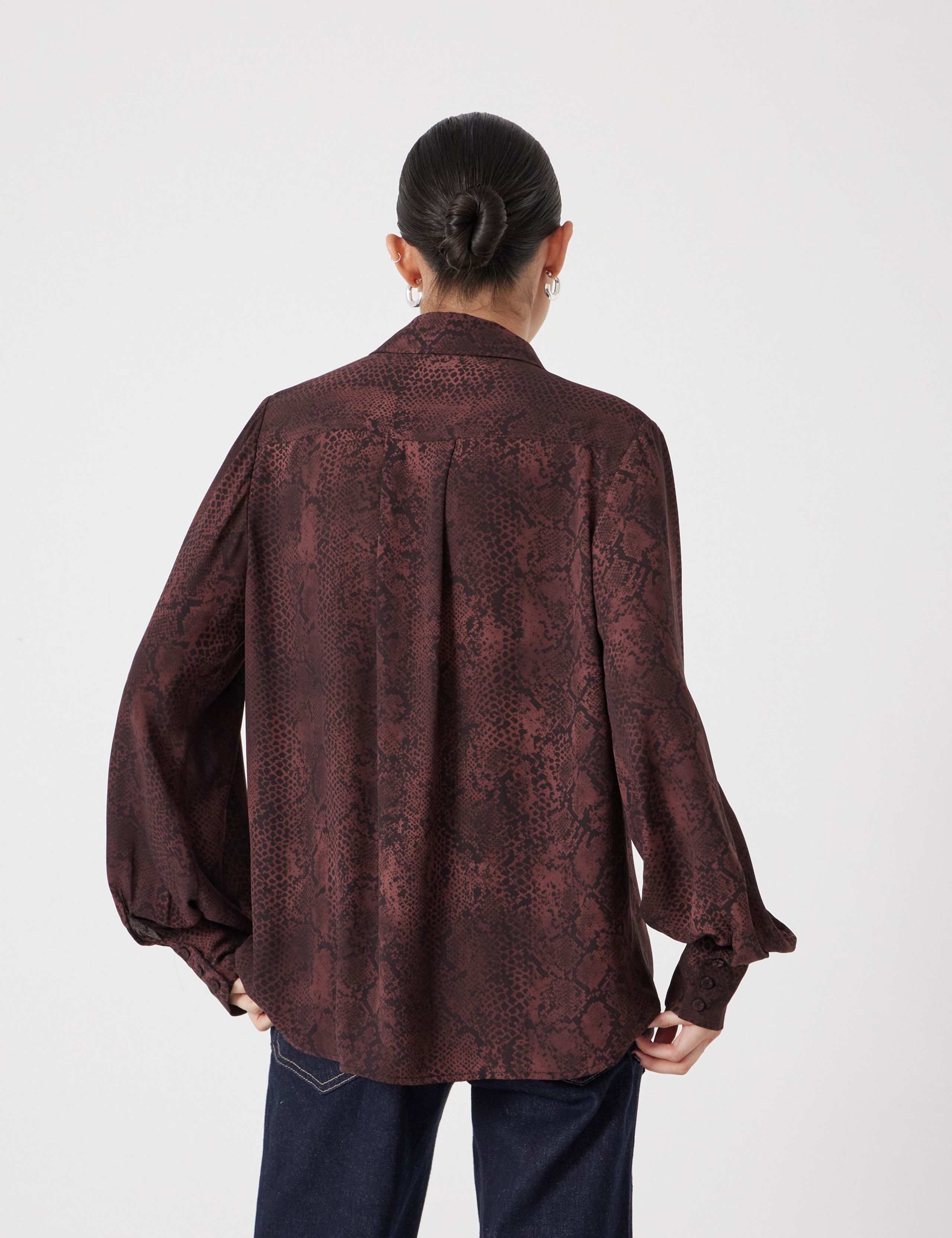 Animal Print Collared Shirt 4 of 5