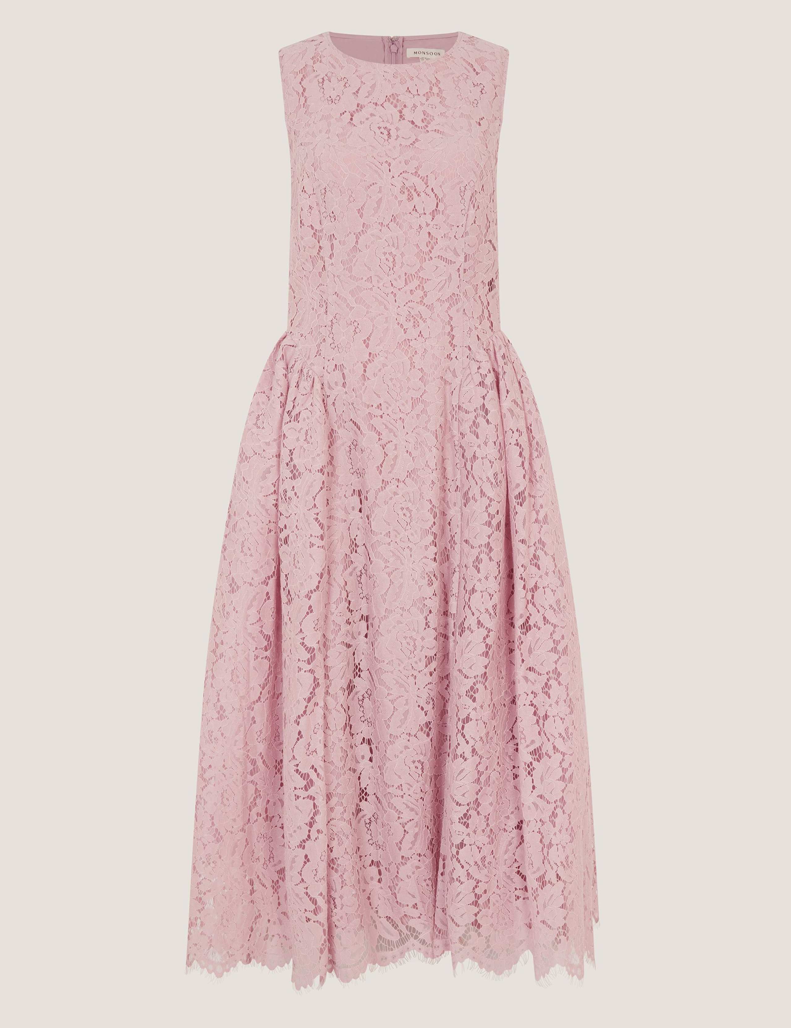 Lace Midi Skater Dress 2 of 5