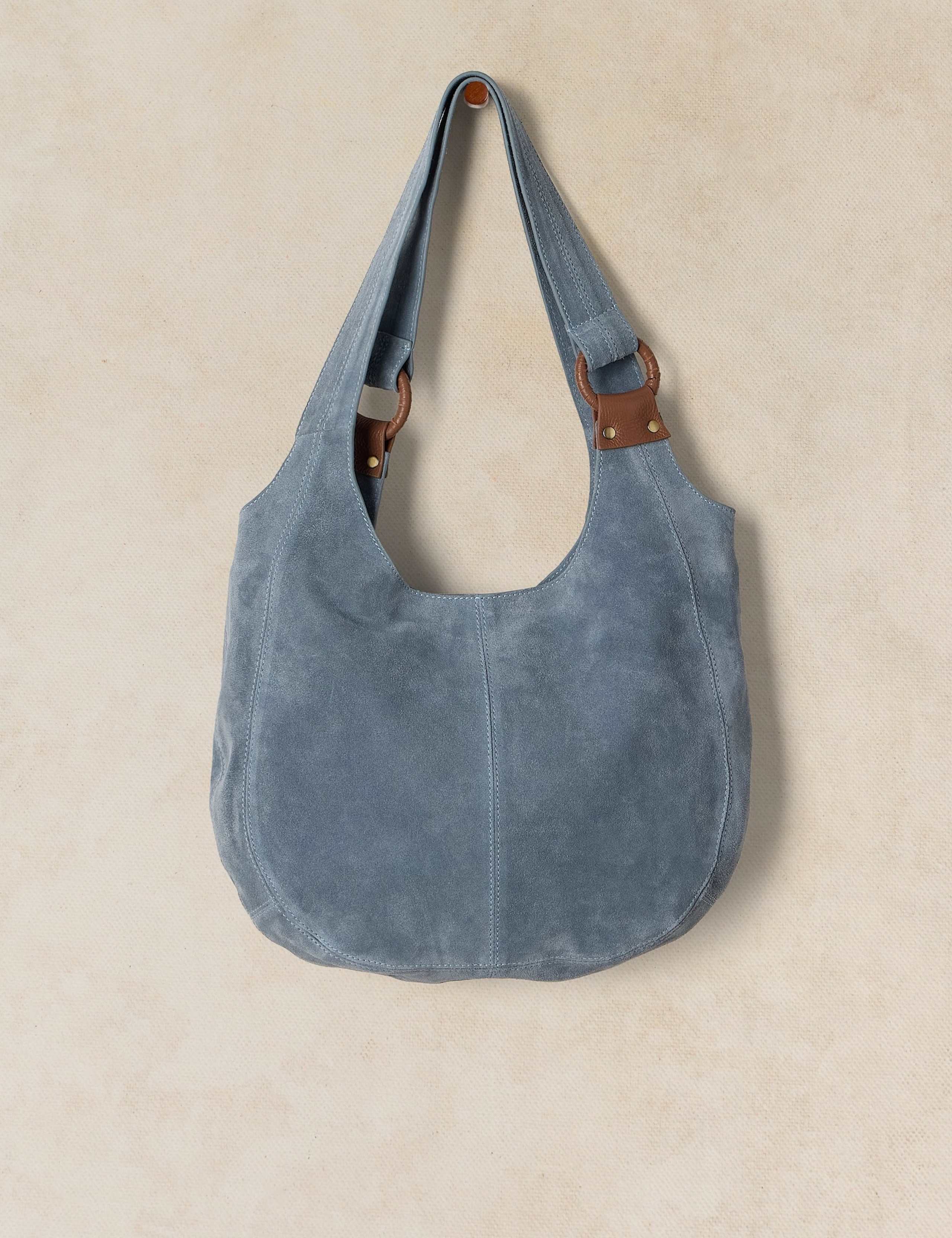Suede Shoulder Bag 2 of 4