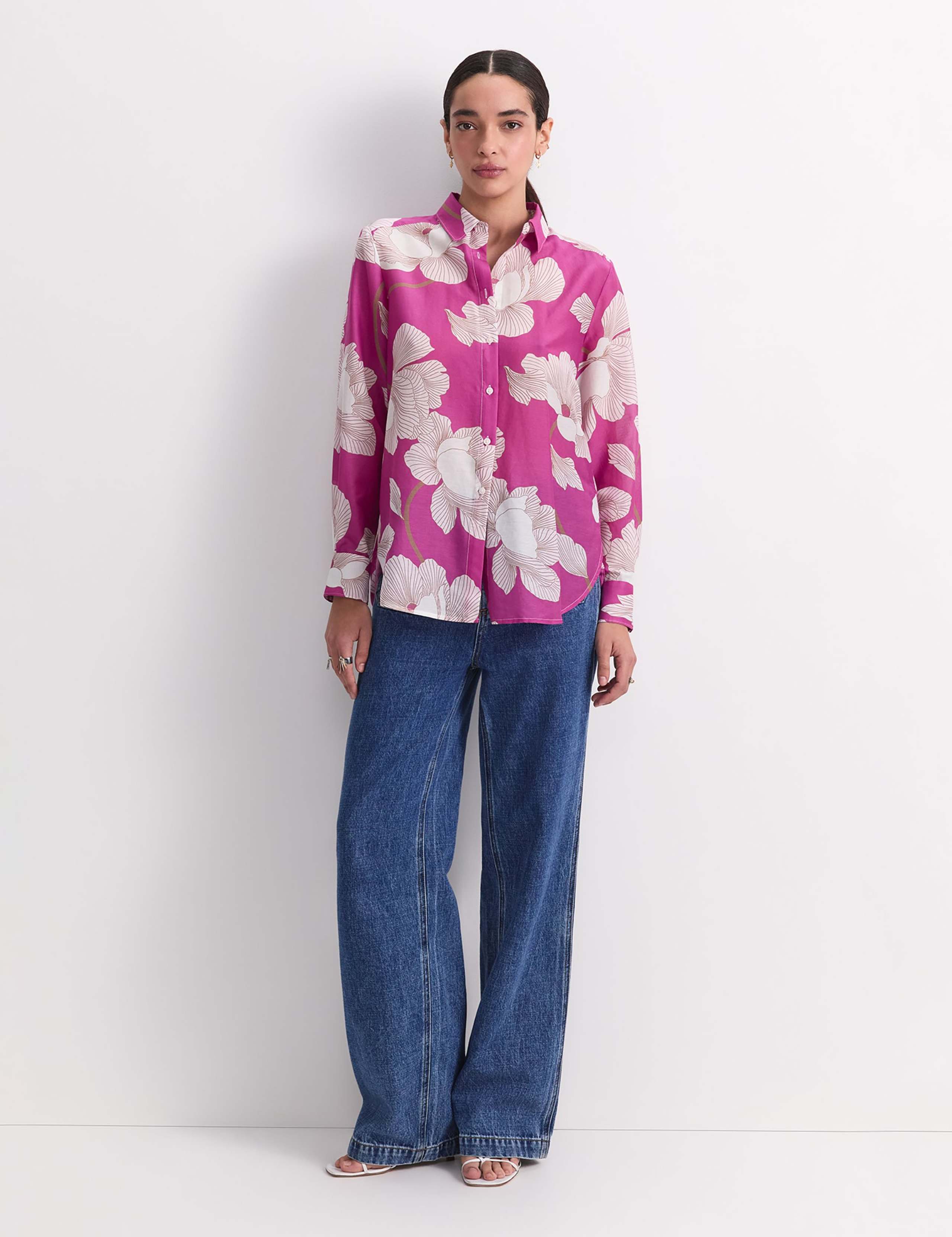 Floral Shirt with Silk 3 of 6