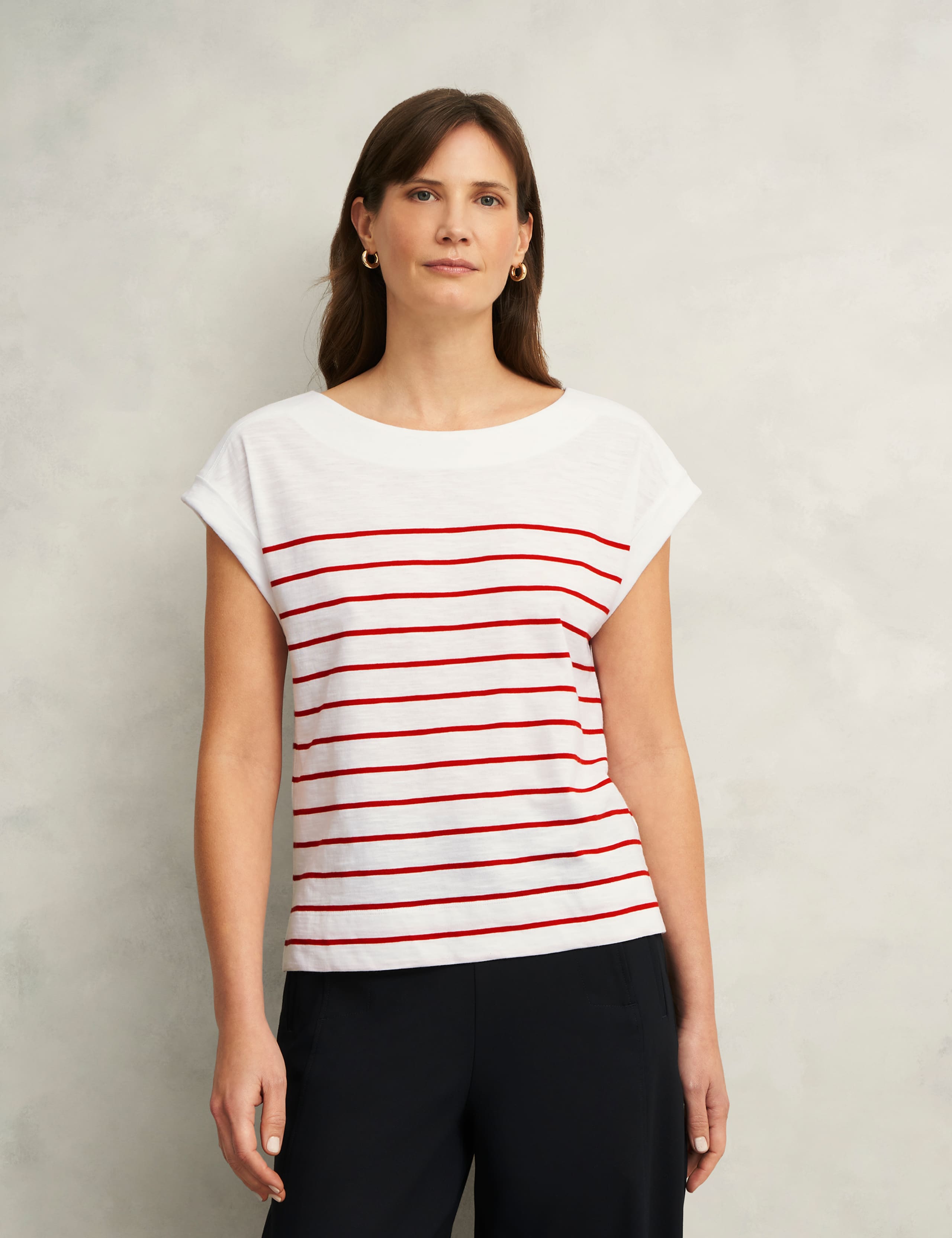 Pure Cotton Striped T-Shirt 3 of 6