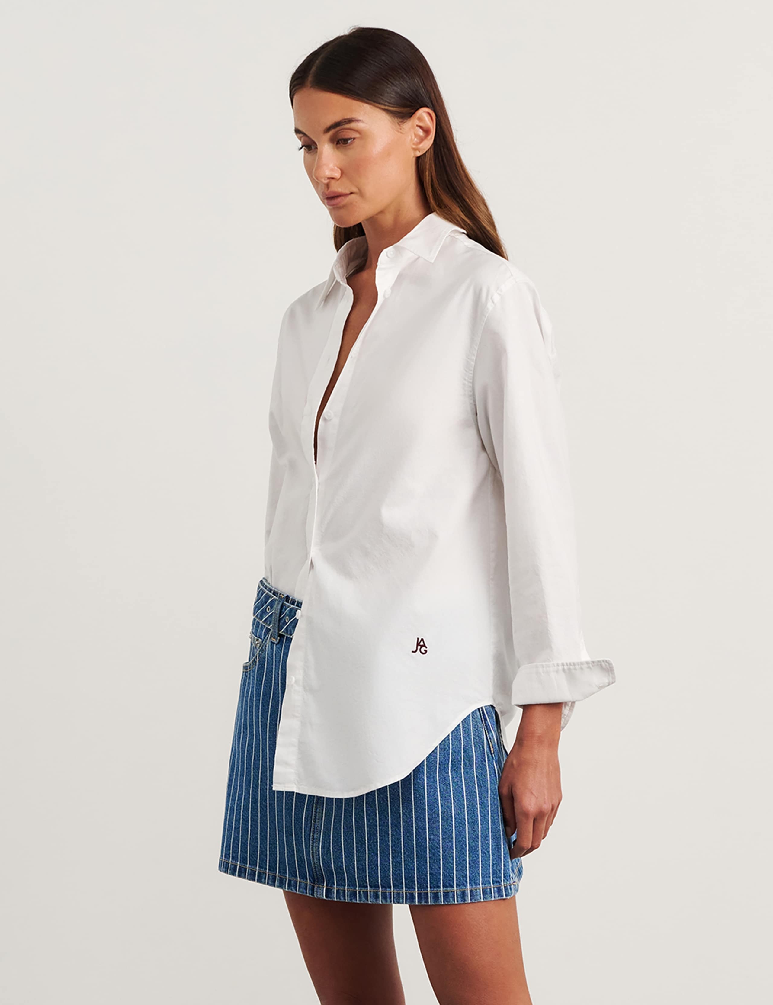 Pure Cotton Relaxed Oxford Shirt 5 of 7