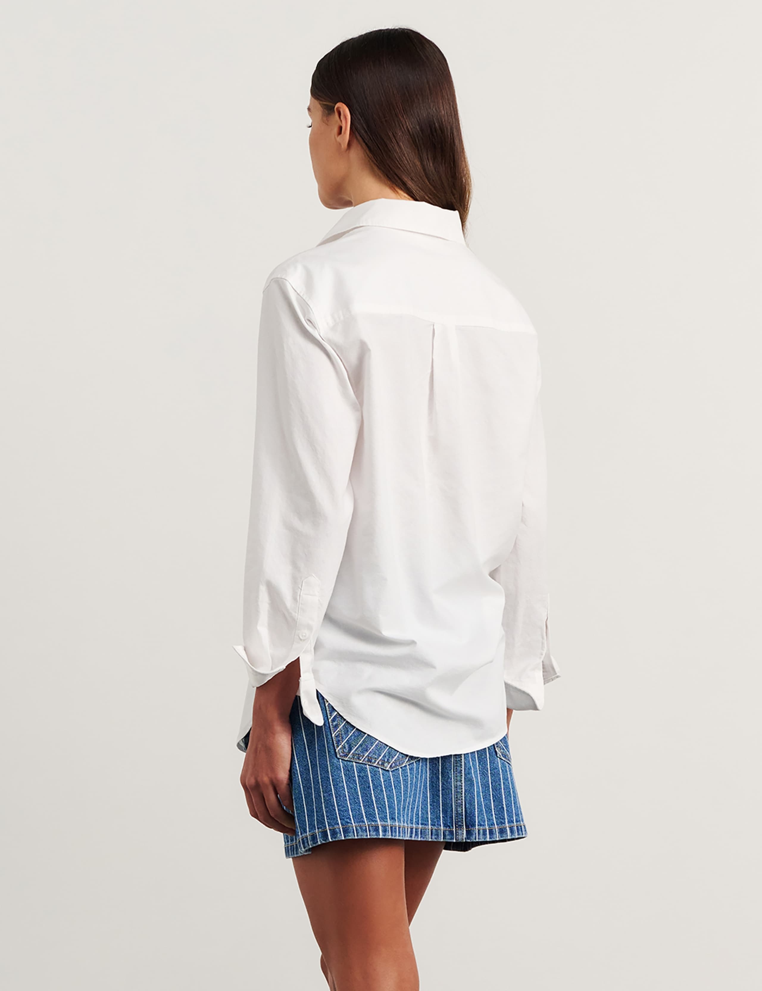 Pure Cotton Relaxed Oxford Shirt 6 of 7