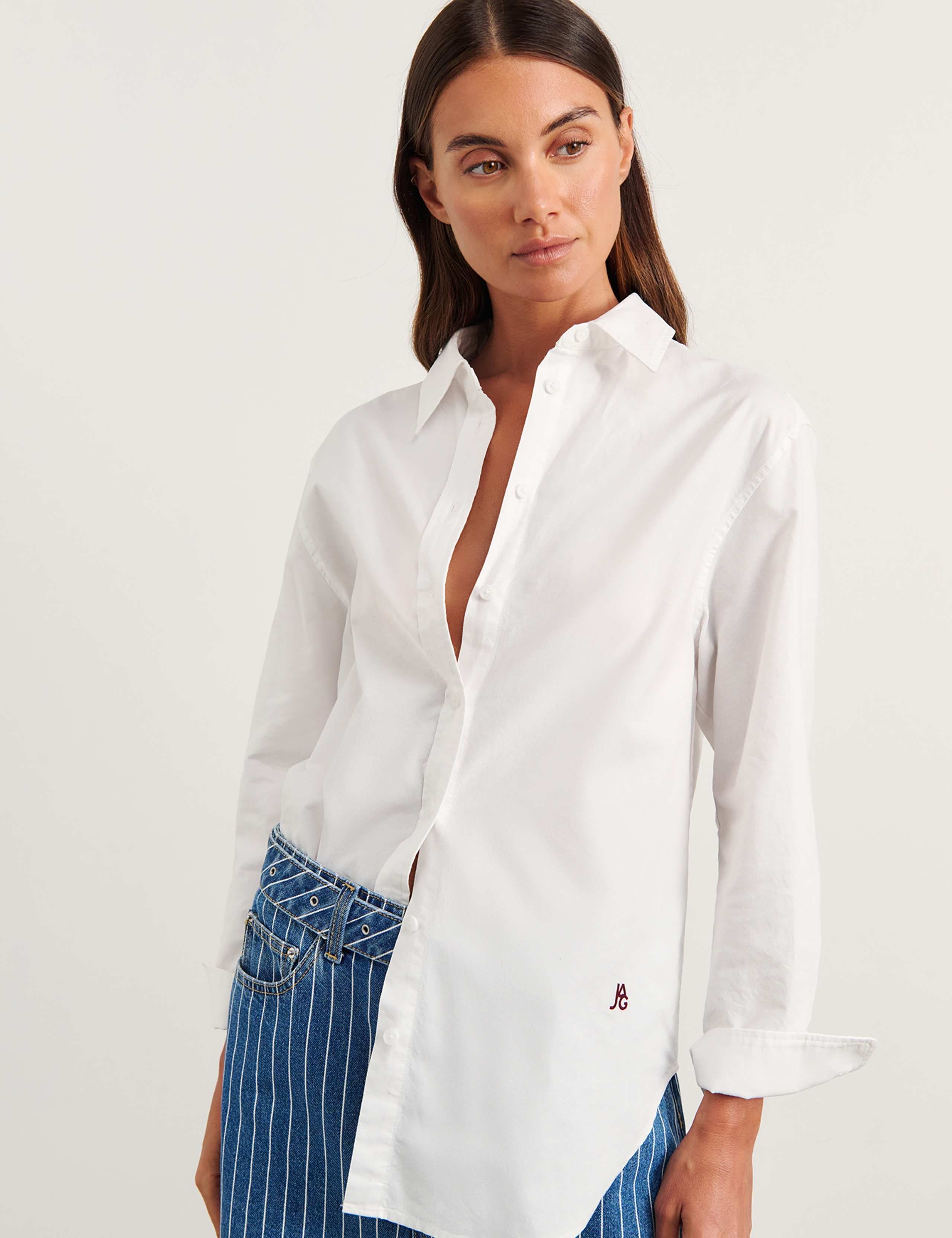 Pure Cotton Relaxed Oxford Shirt 7 of 7