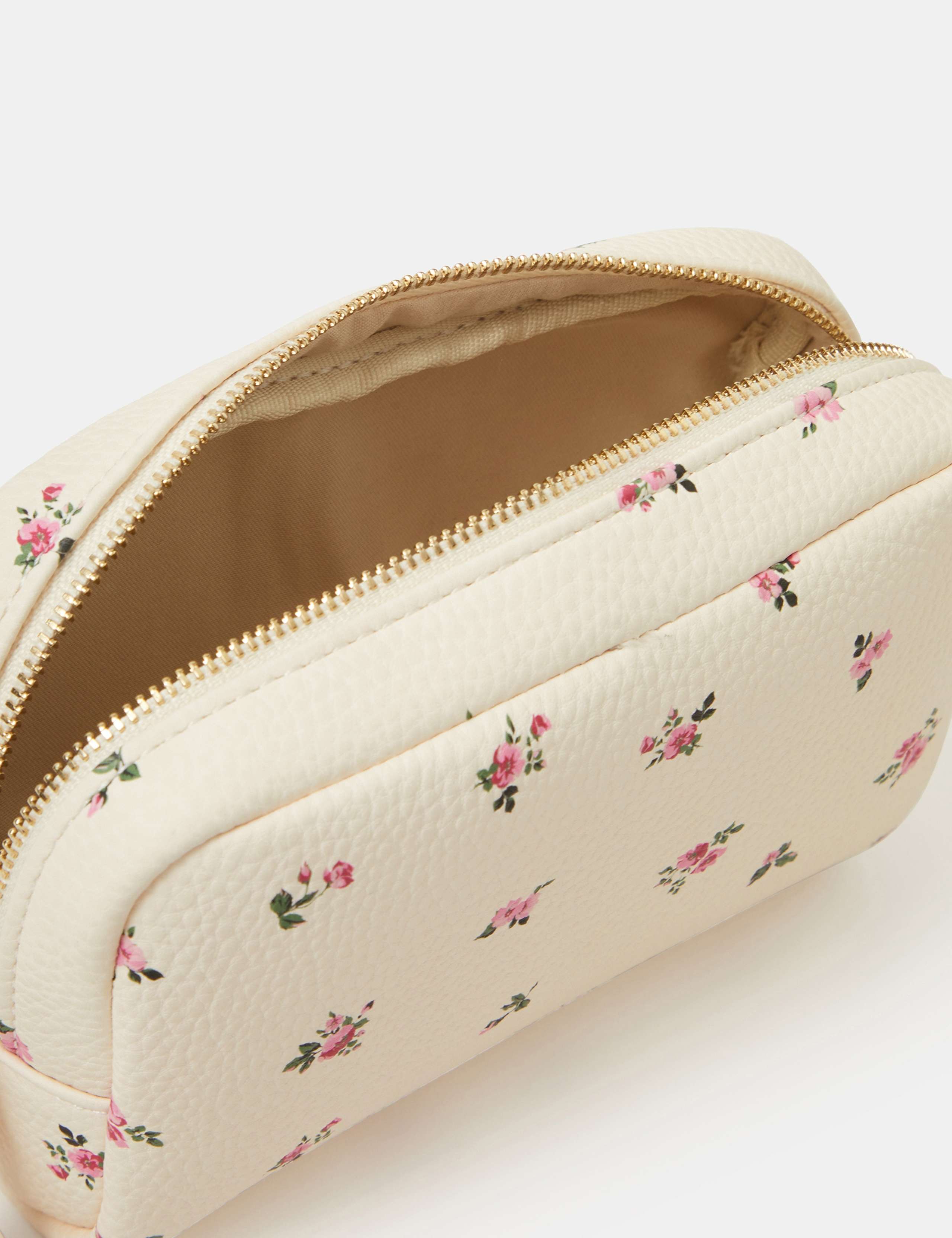 Floral Print Makeup Bag 3 of 3