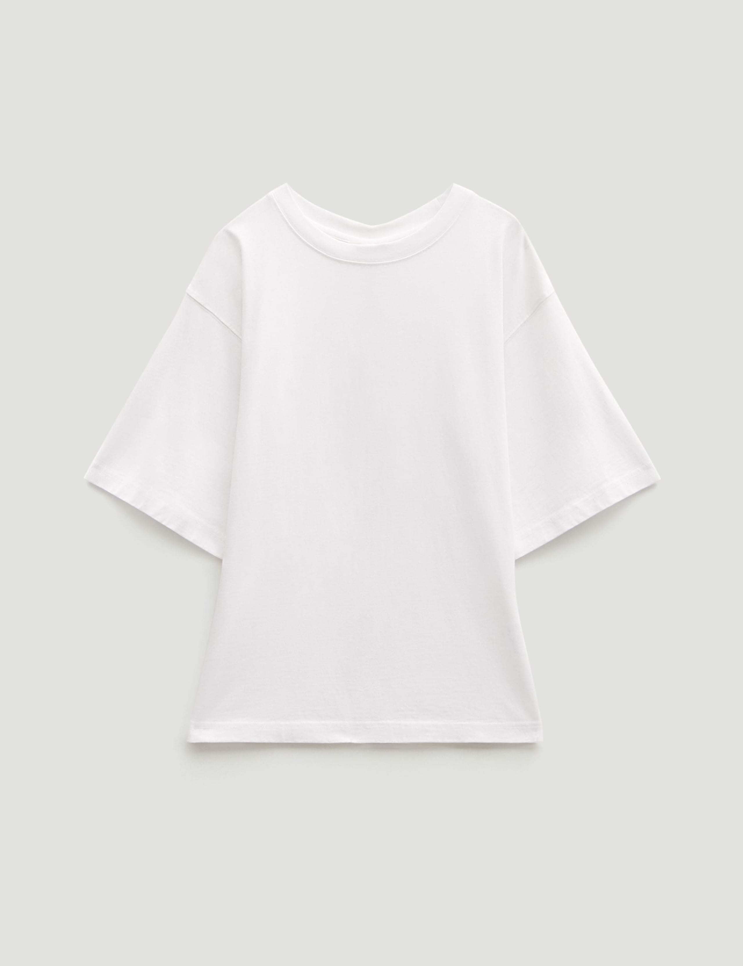Pure Cotton Zip Detail T-Shirt 2 of 6